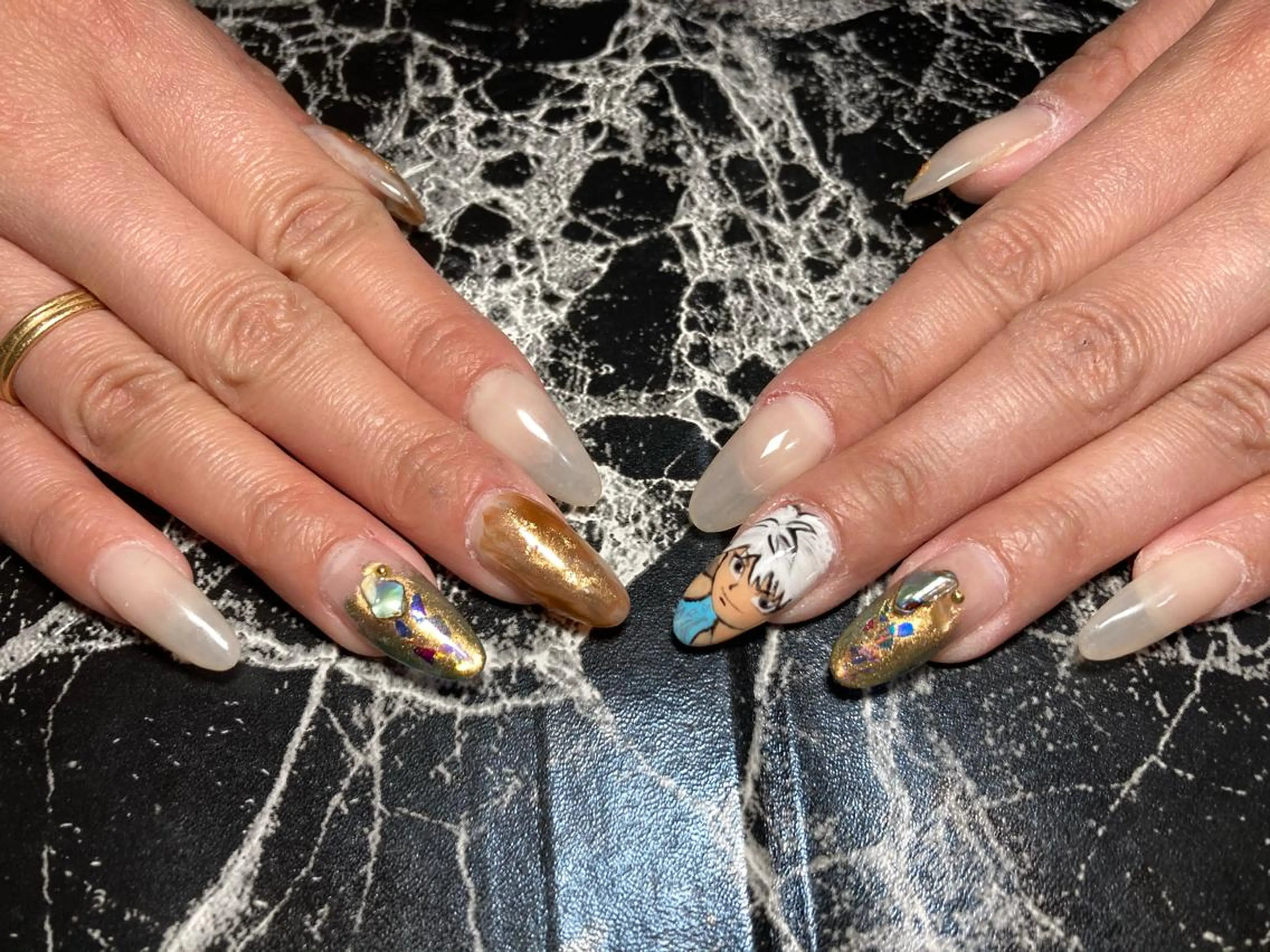 セミロング ネイル その他(ネイル) ✴︎ Delightのネイルデザイン