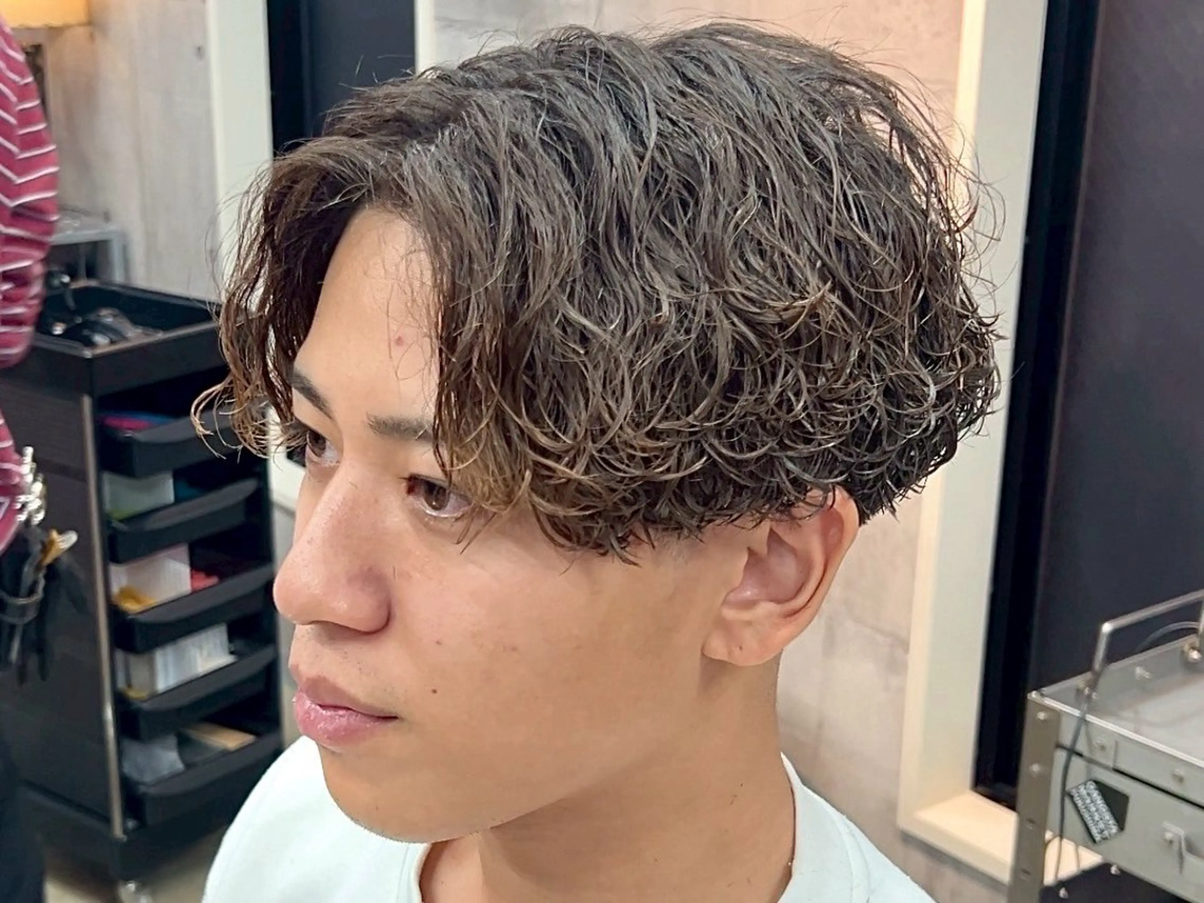 パーマ メンズ MENIN メンズ サロン　望月　涼太のヘアスタイル