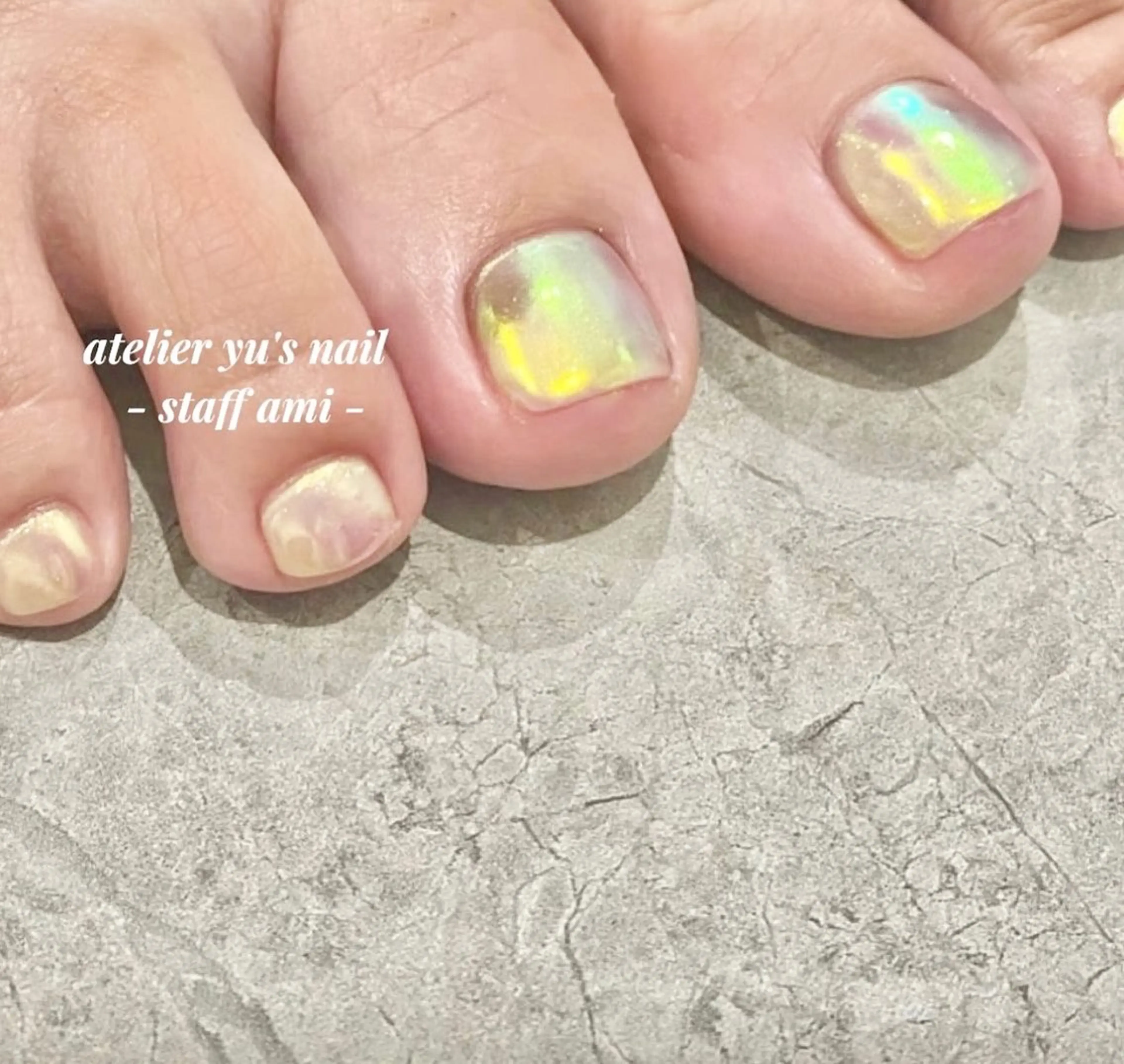 ネイル フットネイル atelier yu's nail所属・atelier yu's nailのネイルデザイン