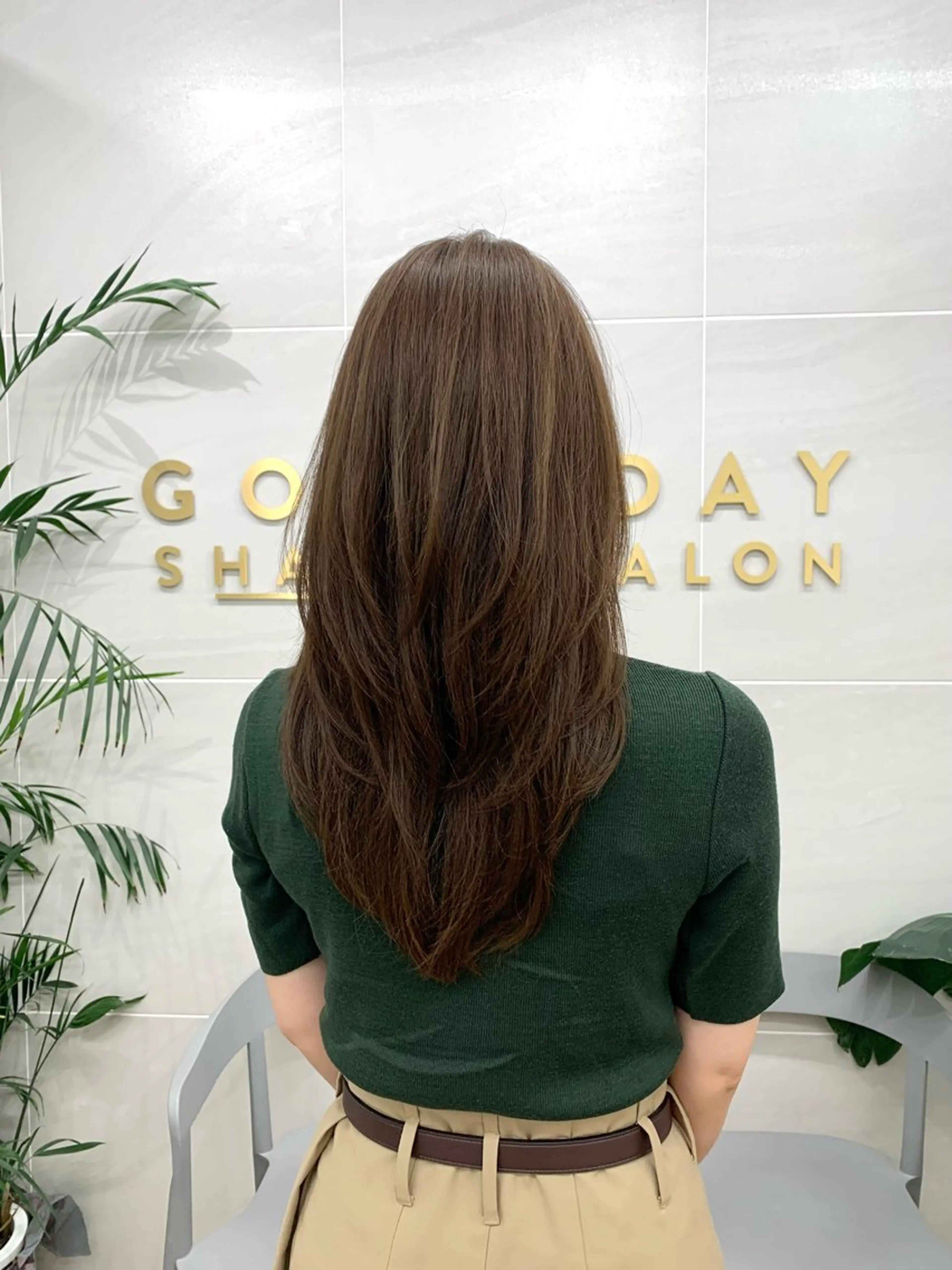 ロング カラー レイヤーカット ロング カット ヘアカラー ヘッドスパ 本格ヘッドスパ🌿 ×ヘア　佐藤のヘアスタイル