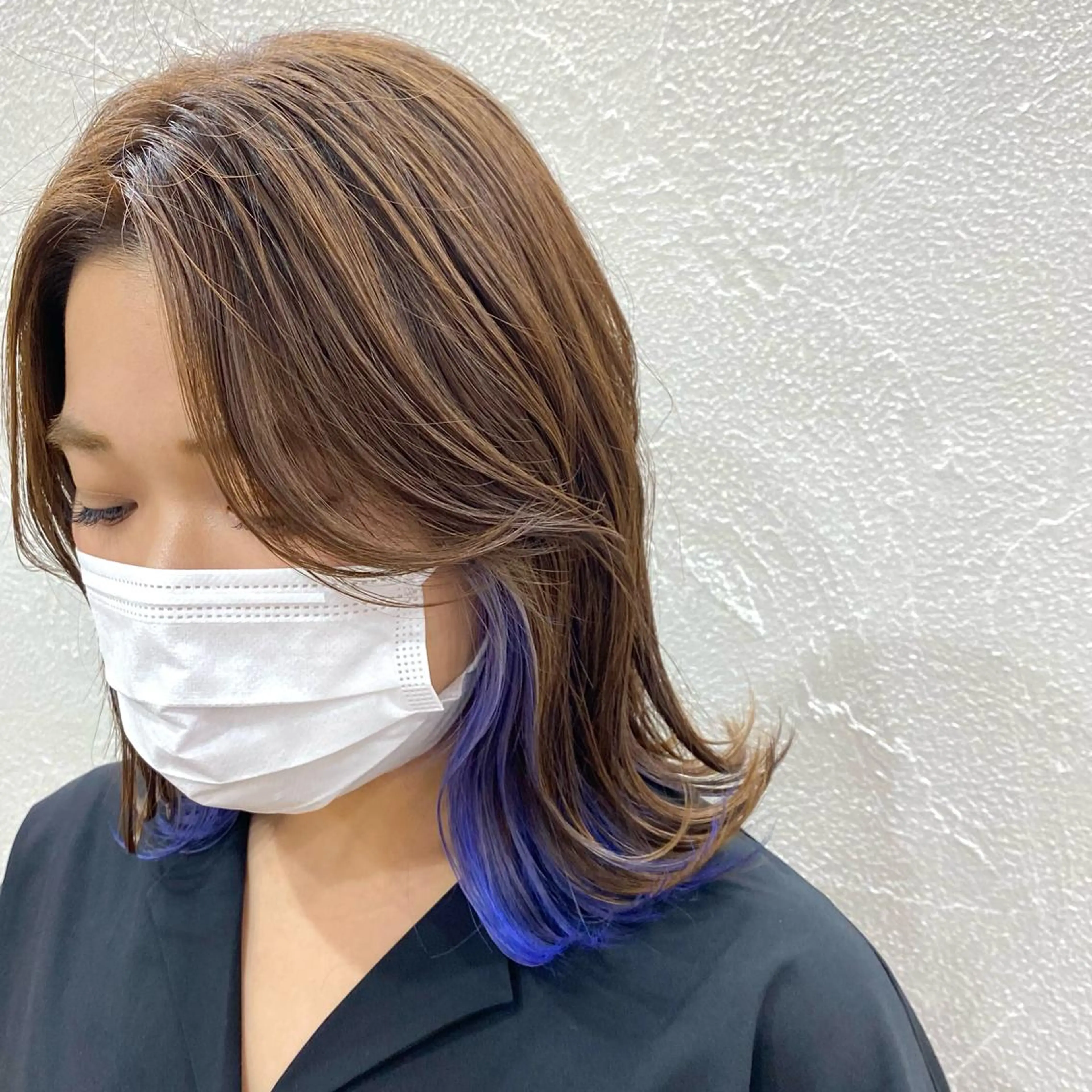 ミディアム やじま ひろこのヘアスタイル