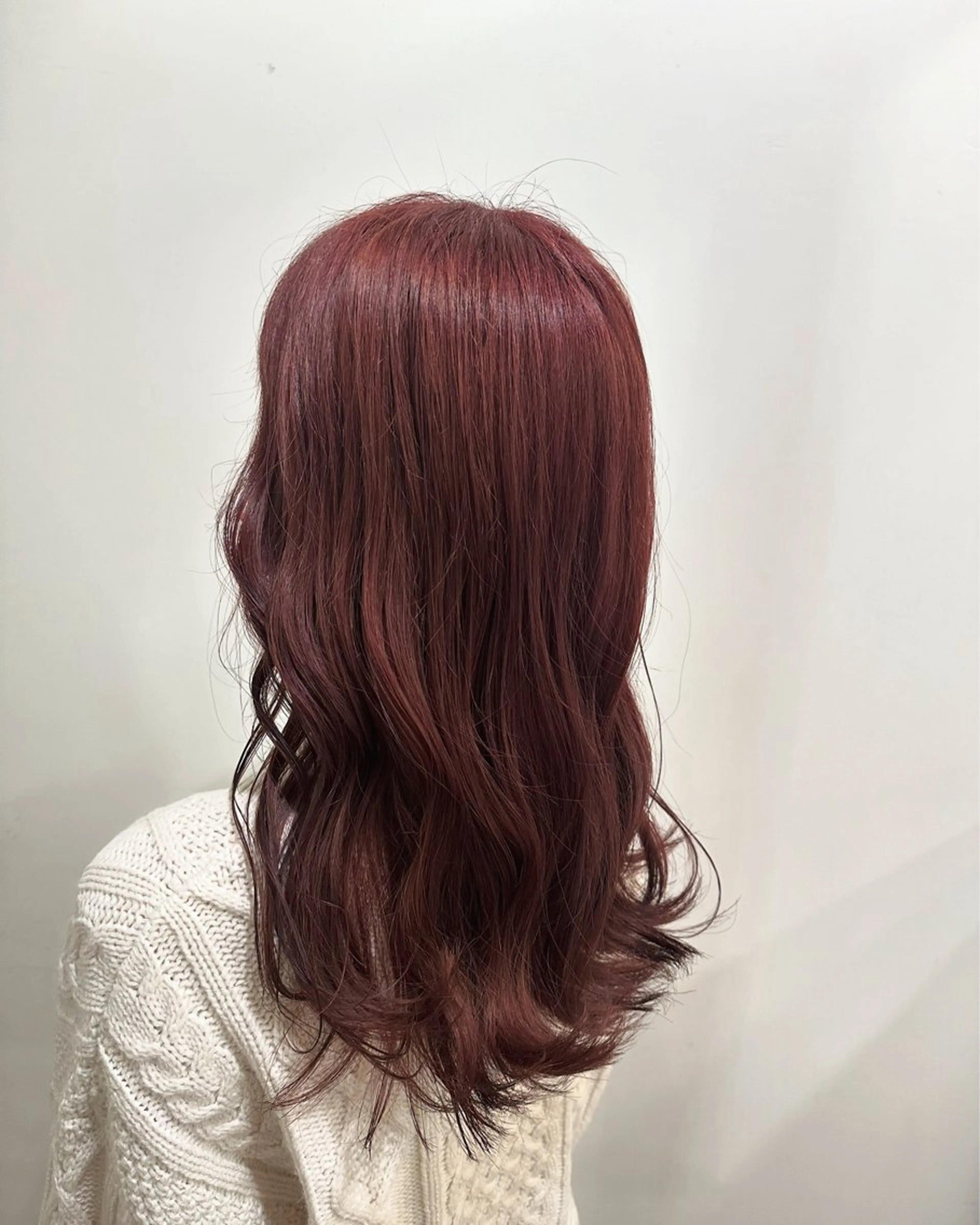 ロング カラー あべ ゆうかのヘアスタイル