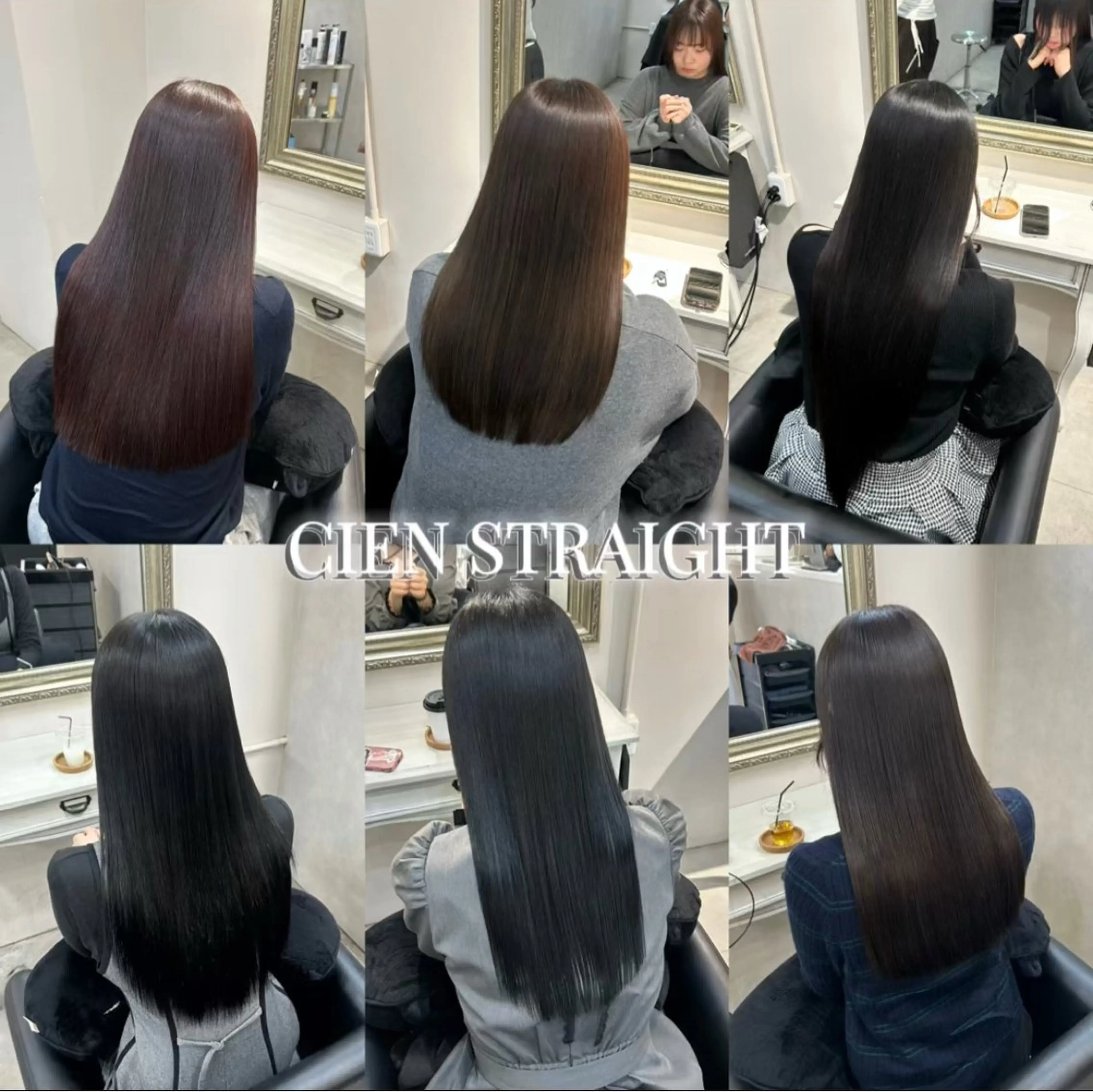 【究極の美髪へ導く𓏸𓈒𓂃🫧】カット+超高濃度水素ストレート+超高濃度水素トリートメントの写真