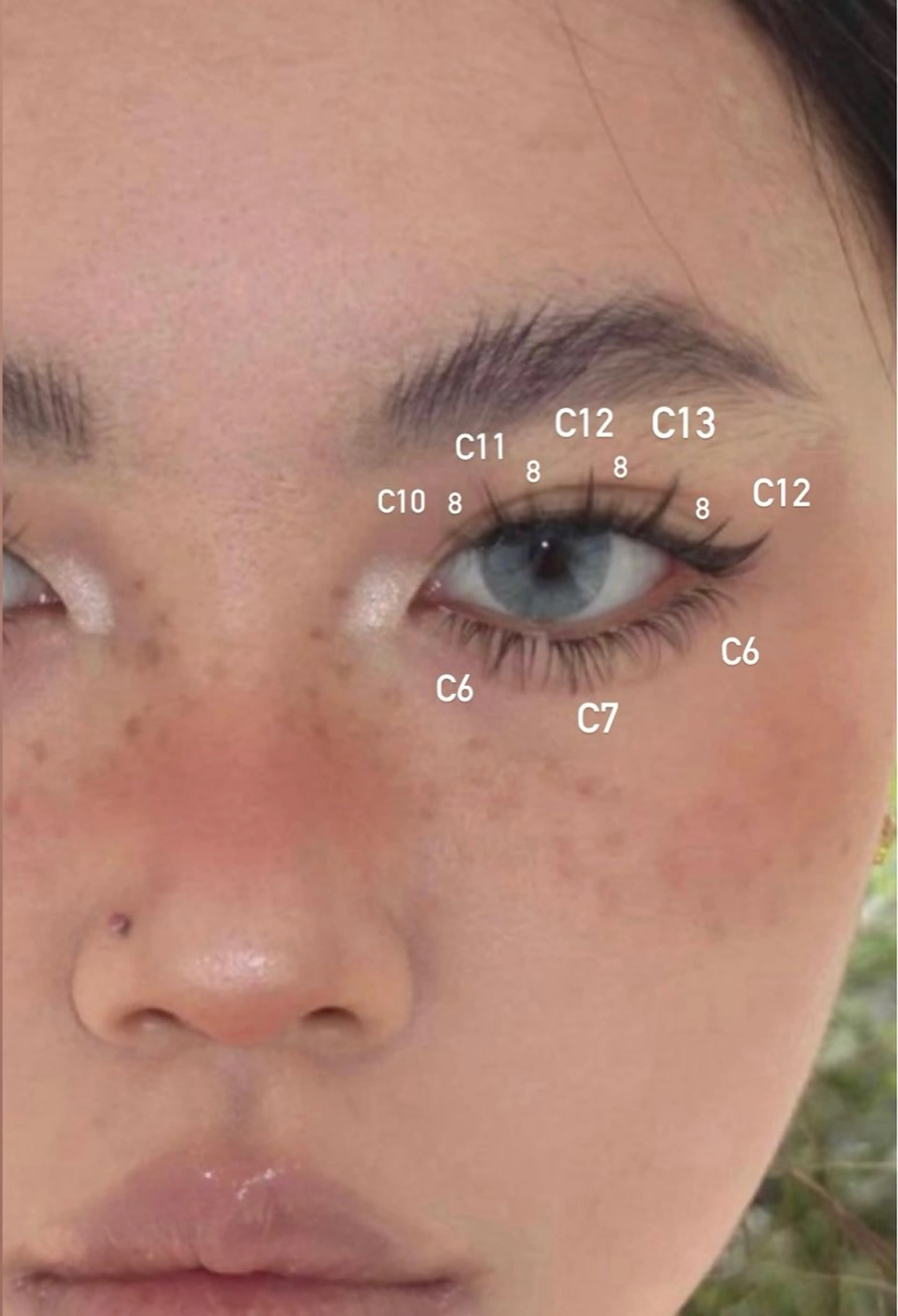 マツエク・マツパ マツエク AILEEN *のマツエク・マツパデザイン