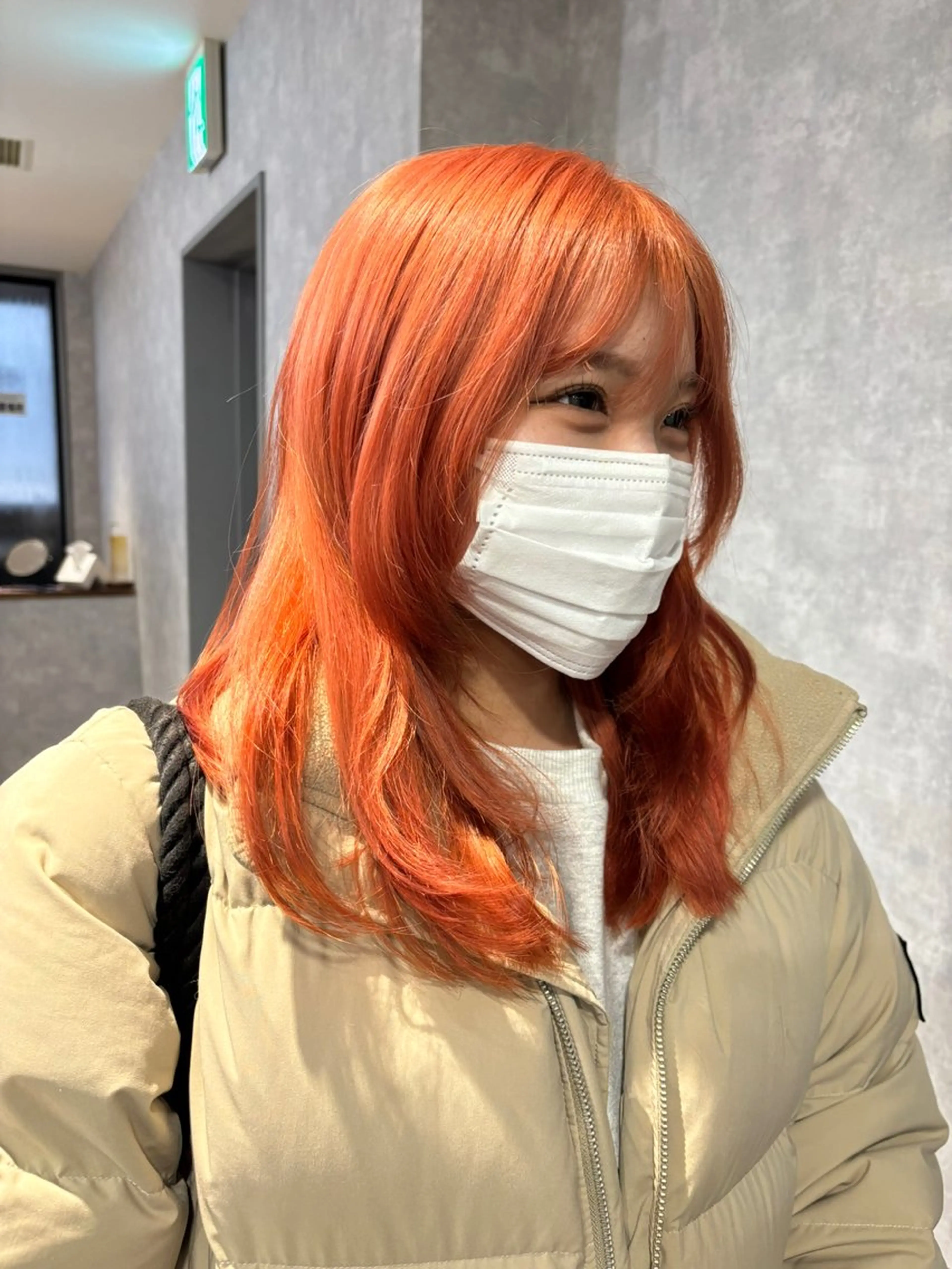 セミロング カット ヘアカラー トリートメント 🌐NATSUMI 🌐【寒色カラー】のヘアスタイル