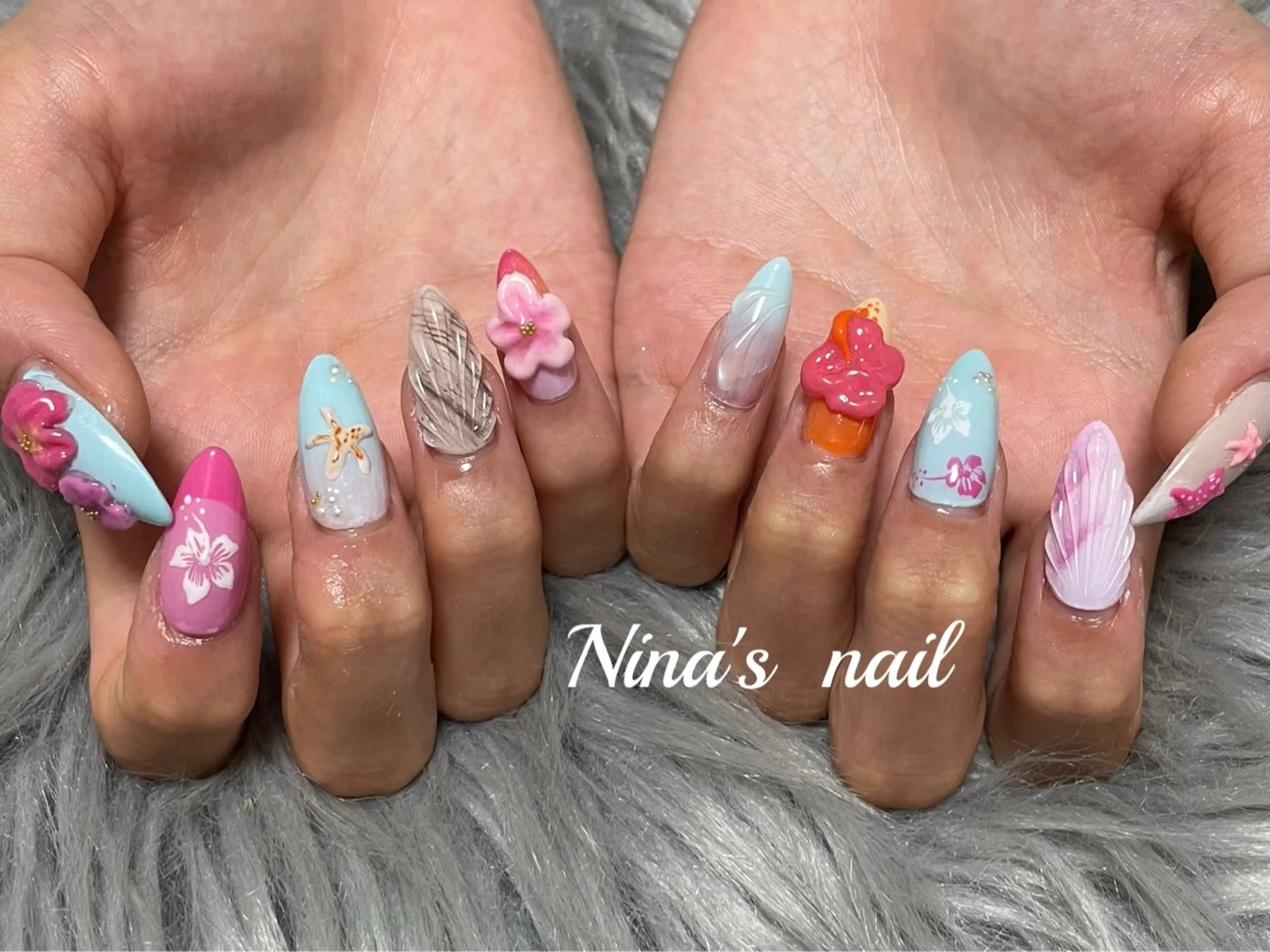 ネイル ハンドネイル Nina's nailのネイルデザイン