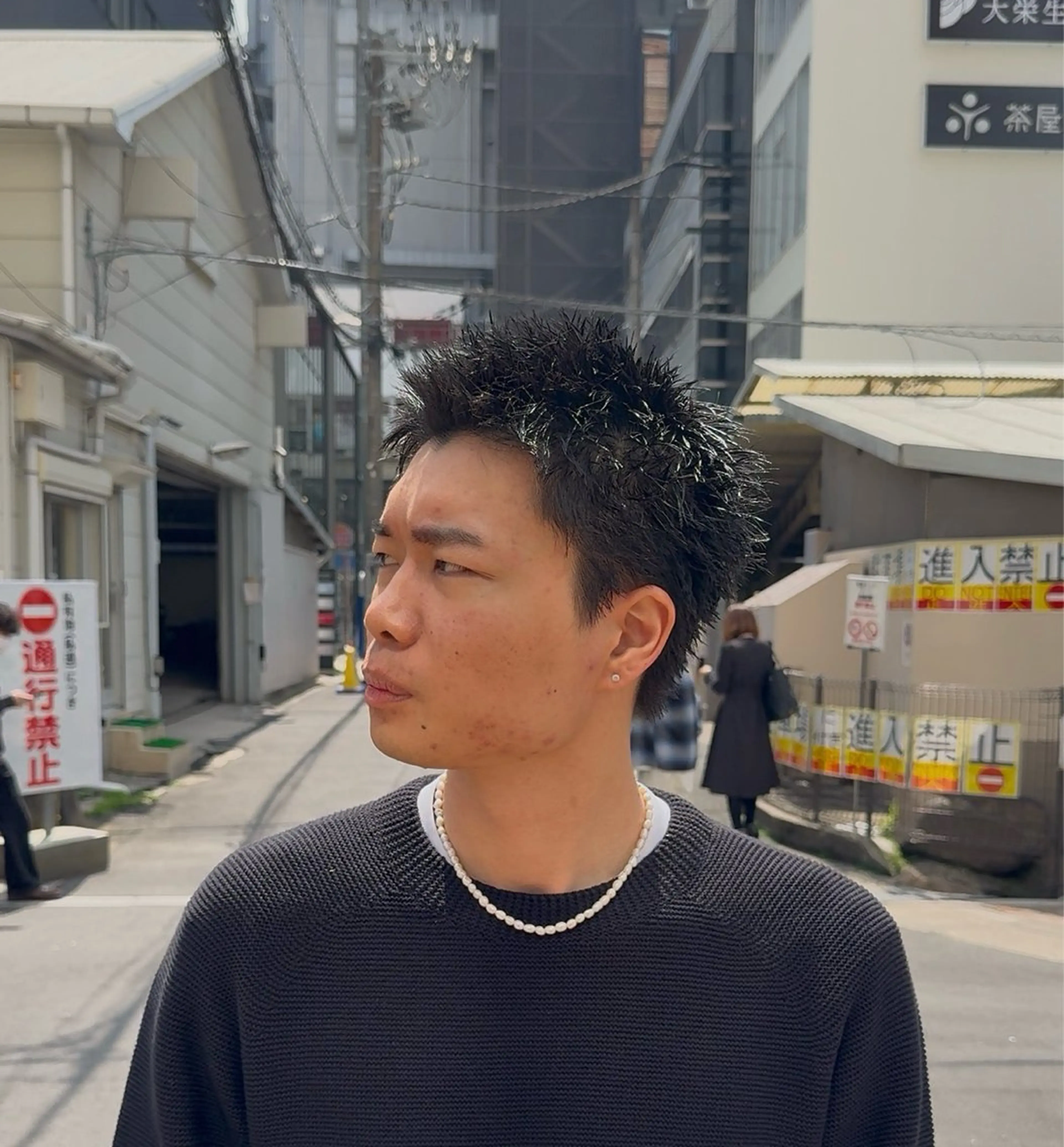 メンズ 岡田/メンズ特化/パ ーマ&ショートのプロのヘアスタイル