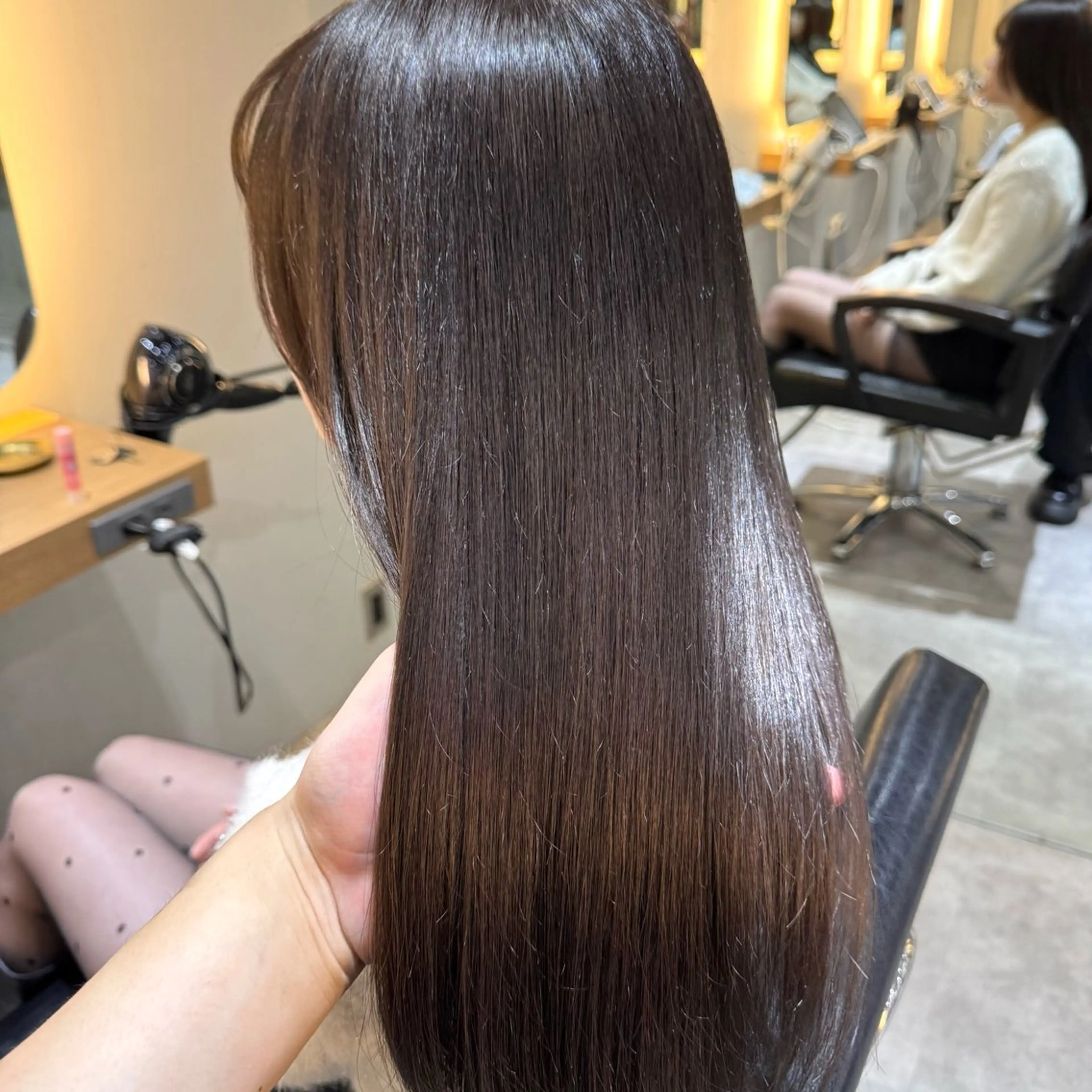 ロング カラー ヘアアレンジ ヘアカラー ブリーチなしカラー /新百合ヶ丘/安形翔のヘアスタイル