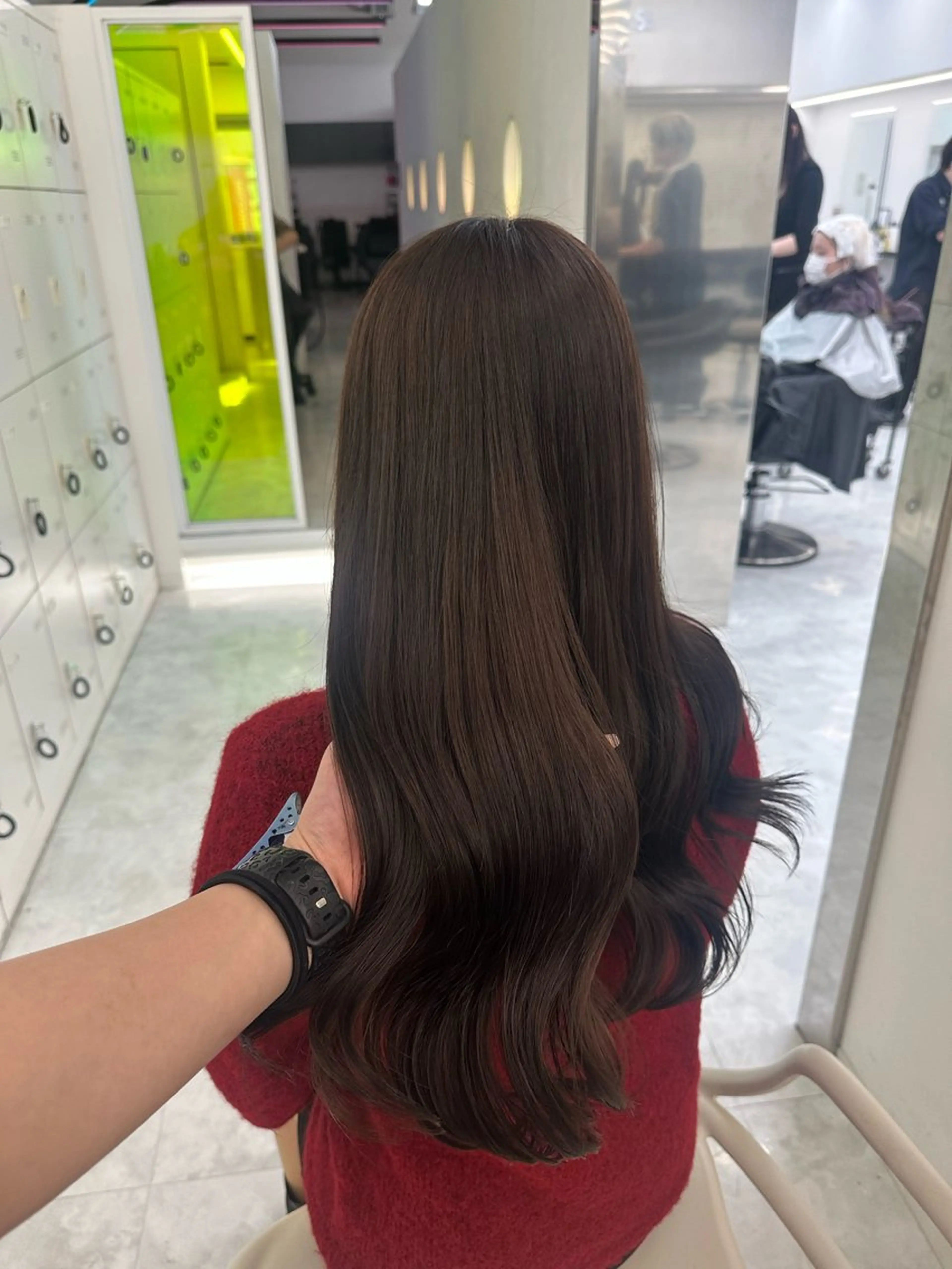 カラー カット ヘアカラー トリートメント 透ける透明感カラー 🎀anju/渋谷のヘアスタイル