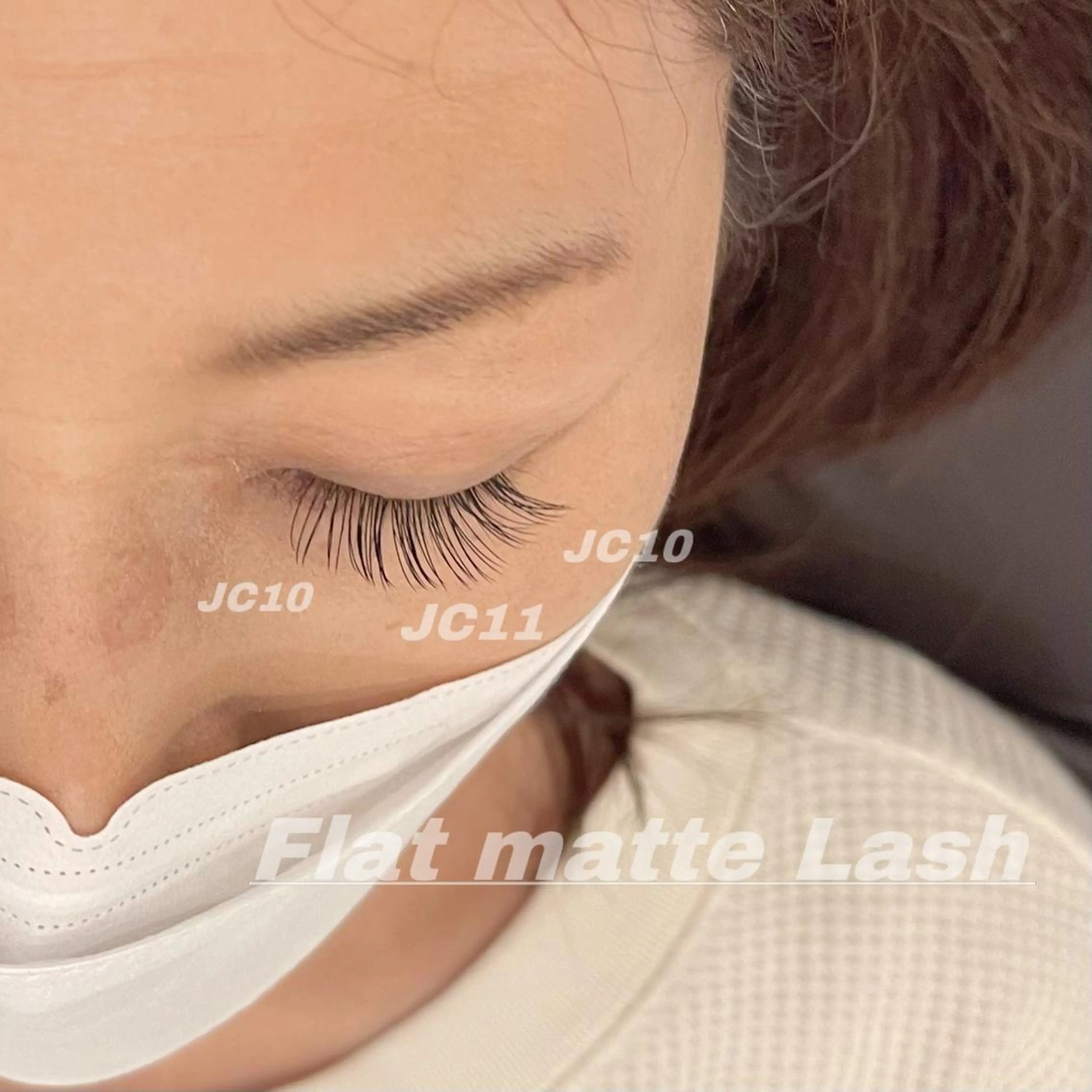 マツエク・マツパ Cカール フラットラッシュ マツエク Eye ELSA lash栄店の眉毛・アイブロウイメージ