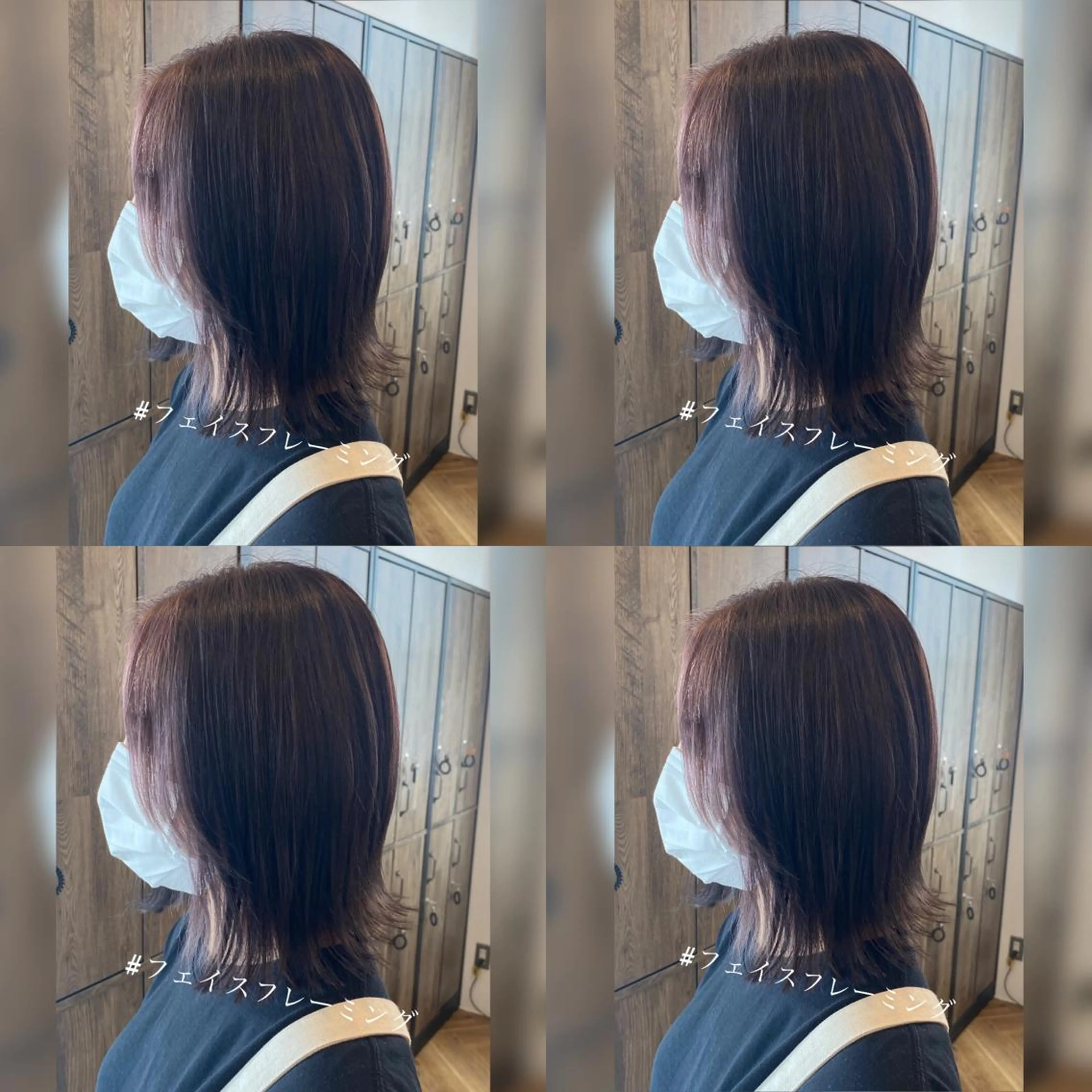 カラー ミストバング  フェイスフレーミング 神山 大樹✂︎宇都宮江曽島のヘアスタイル