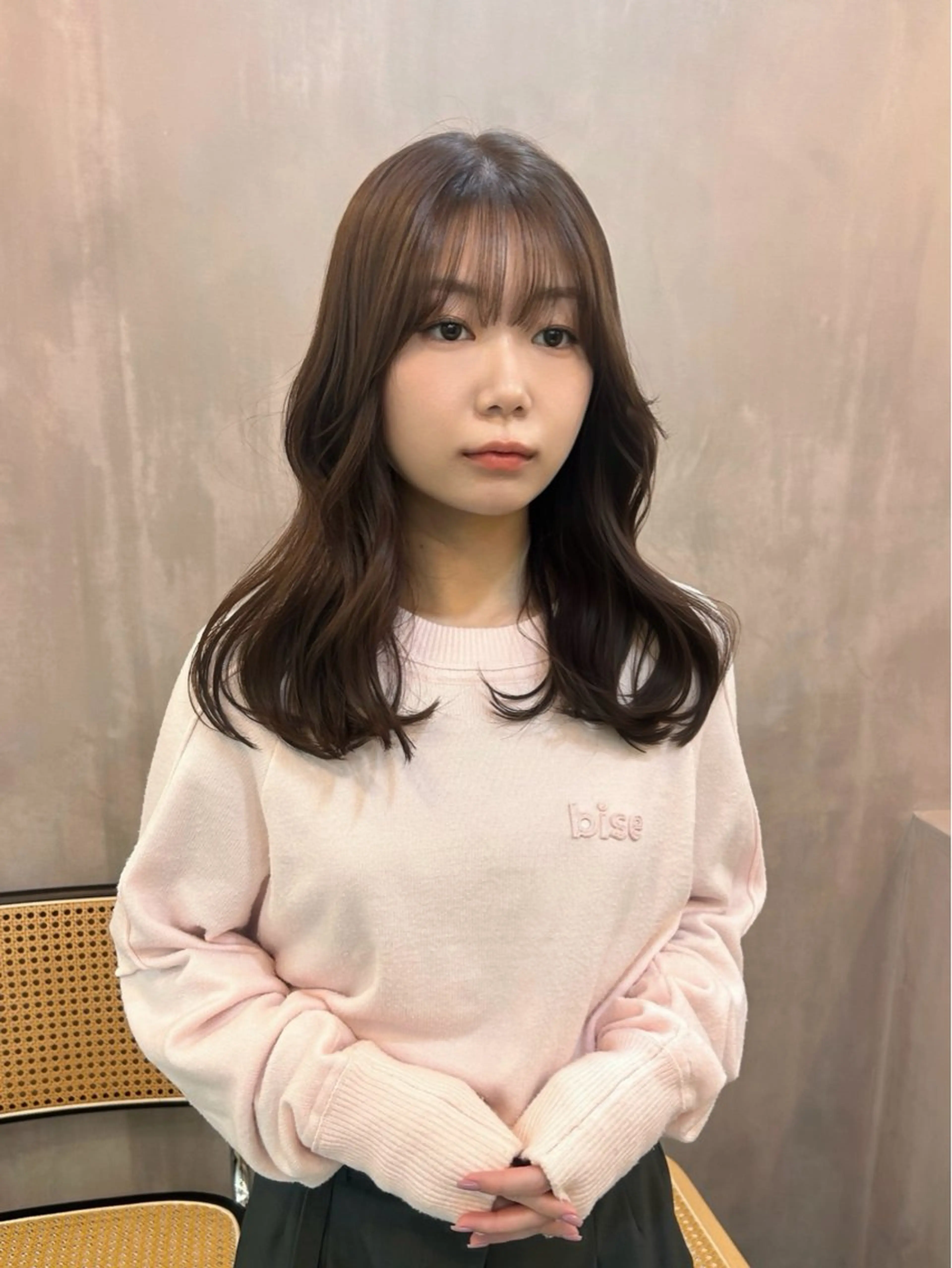 セミロング miyu /yucca大阪京橋のヘアスタイル