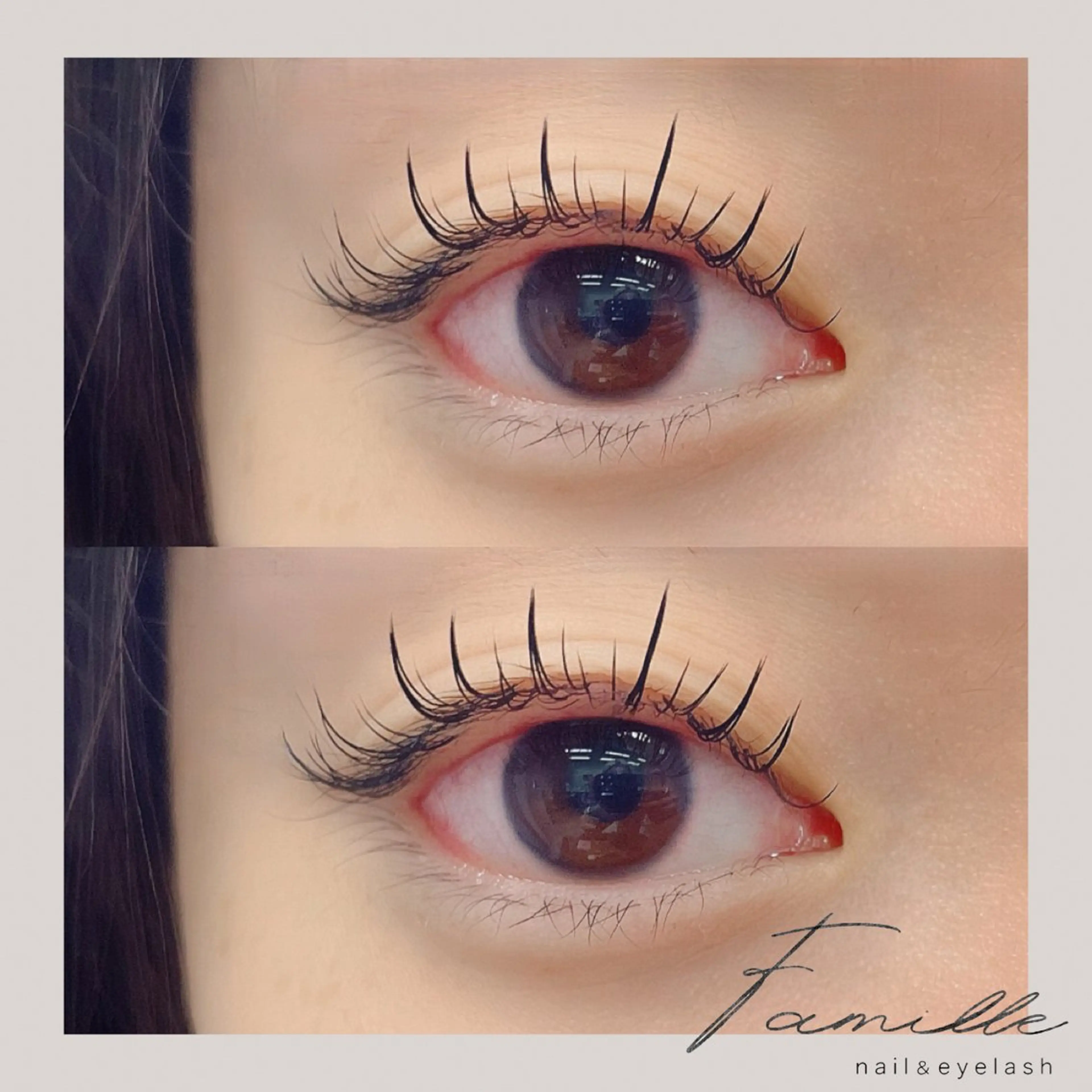 マツエク・マツパ 束感まつ毛 ワンホンマツエク マツエク Yuna ［ユウナ］のマツエク・マツパデザイン