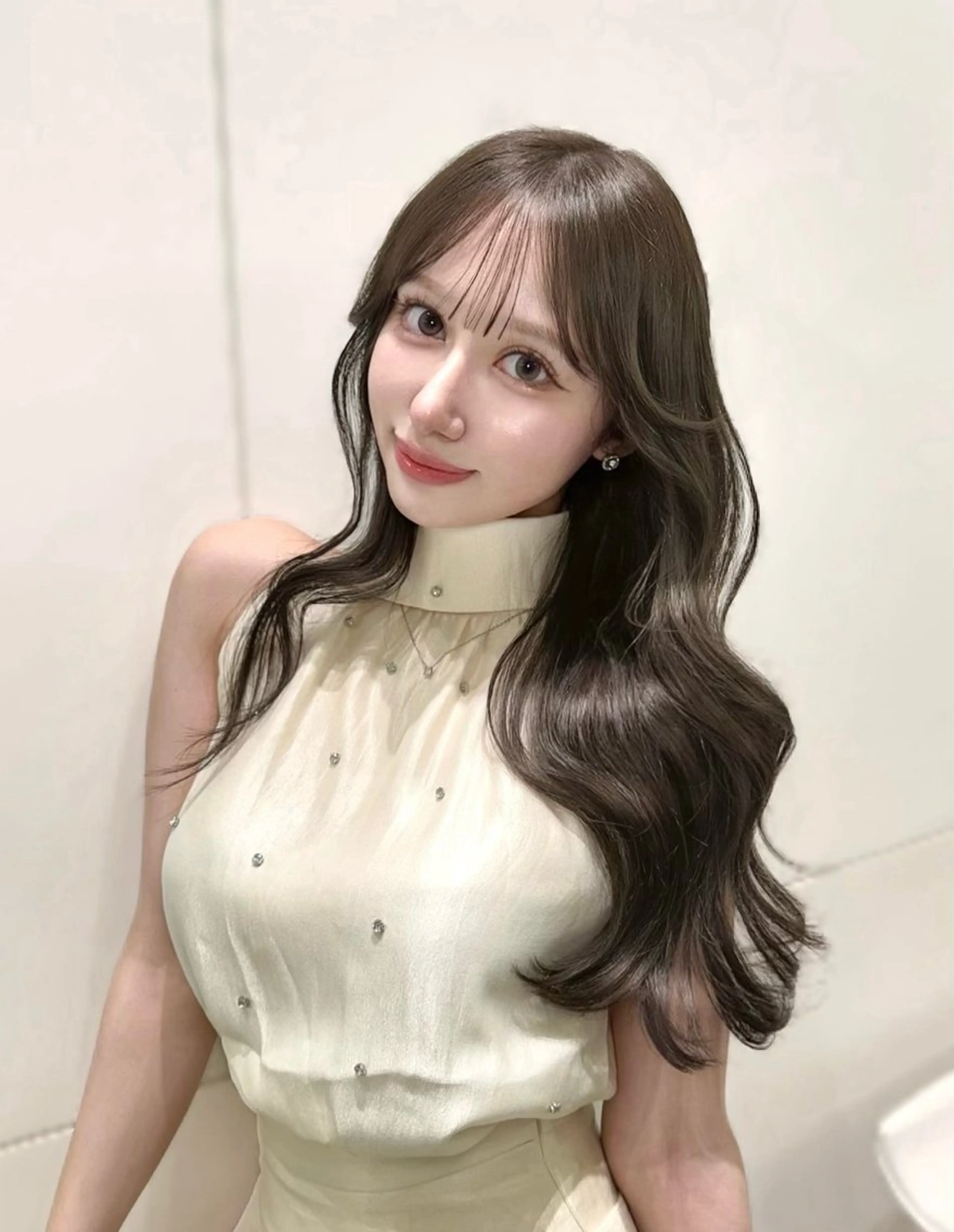 ロング 𝑀𝐼𝐾𝑈🤍 SALOWIN銀座のヘアスタイル