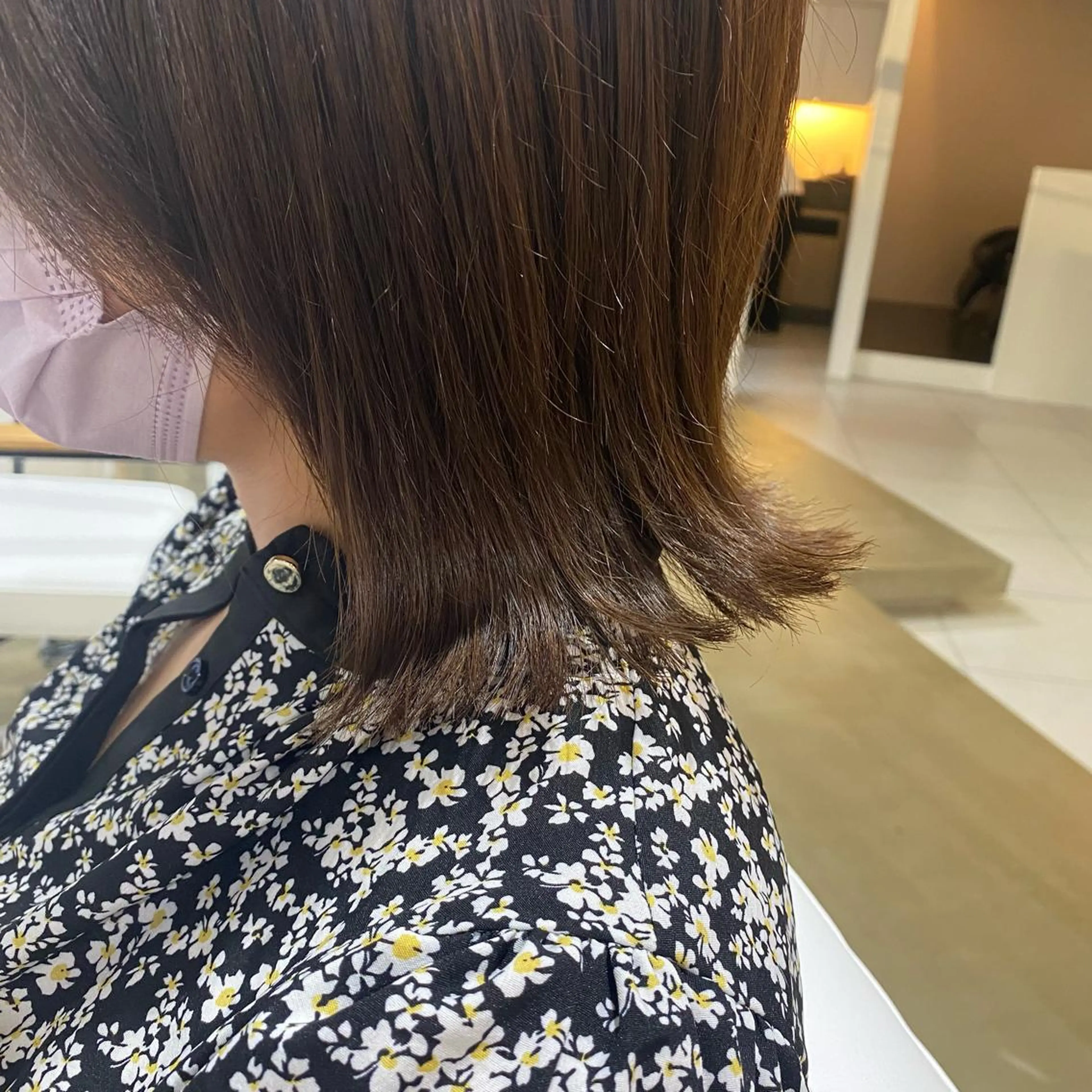 ミディアム ボブ I nagiのヘアスタイル