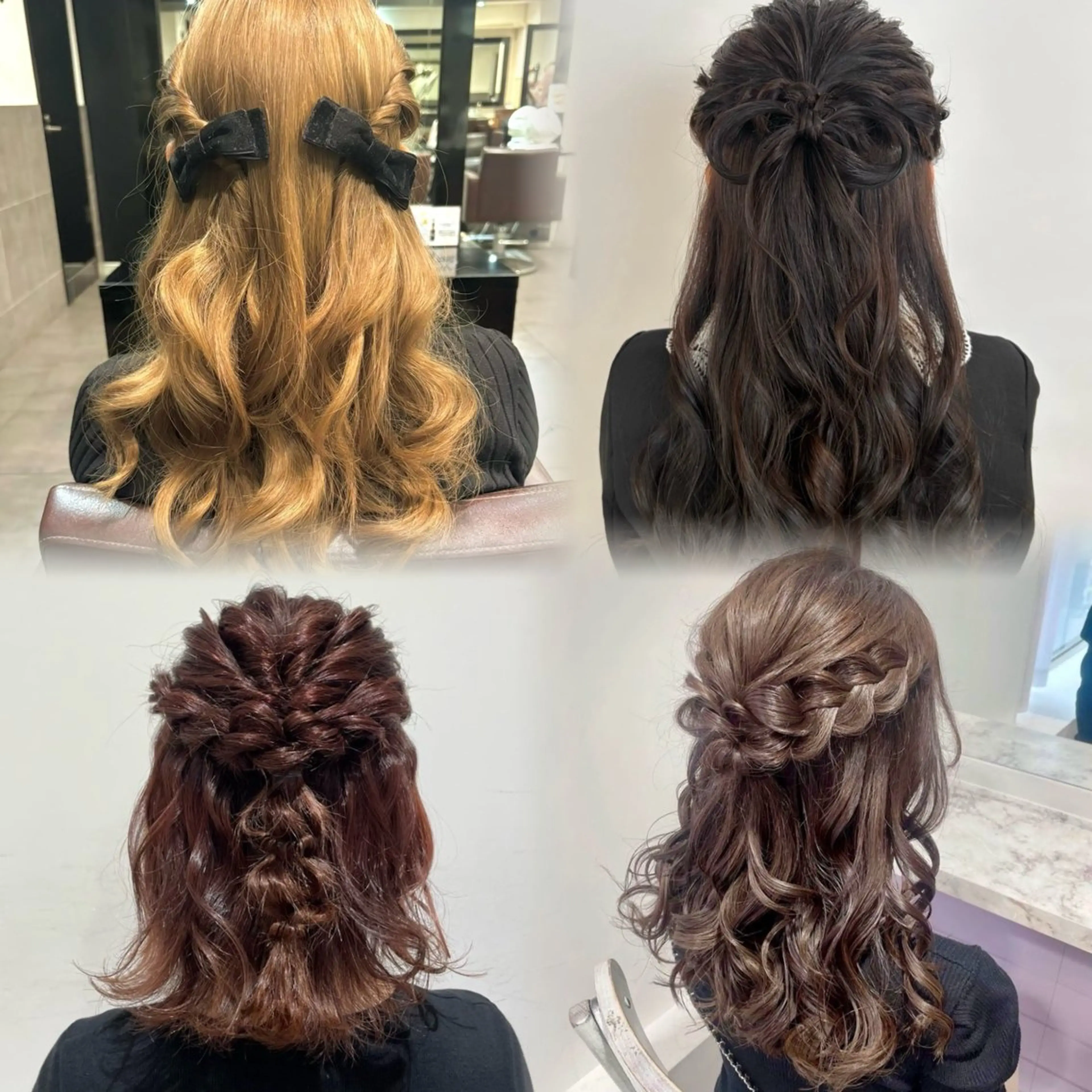 ヘアアレンジ 三門 陽菜乃のヘアスタイル