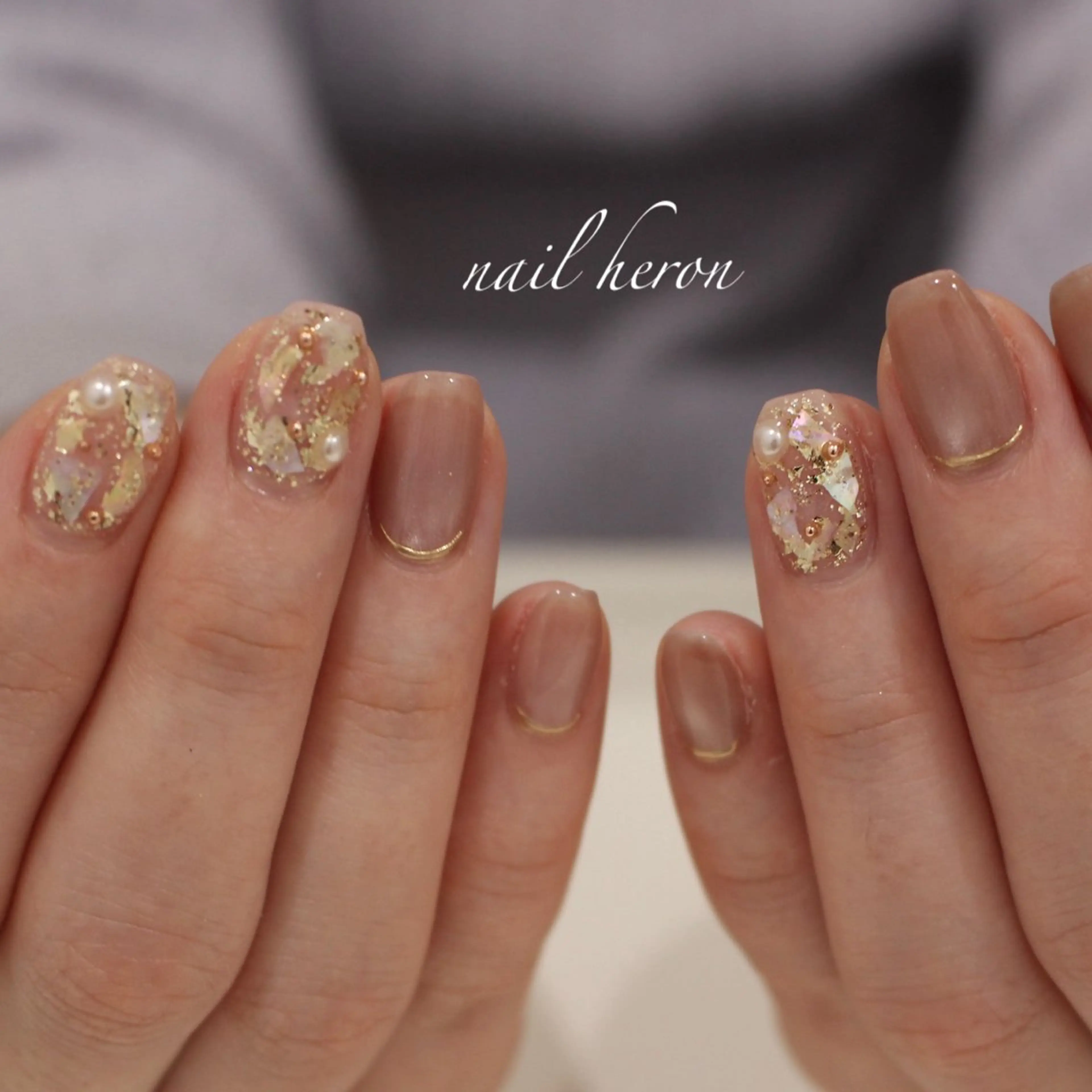 ネイル ハンドネイル nail heron所属・saki_ nail heronのネイルデザイン