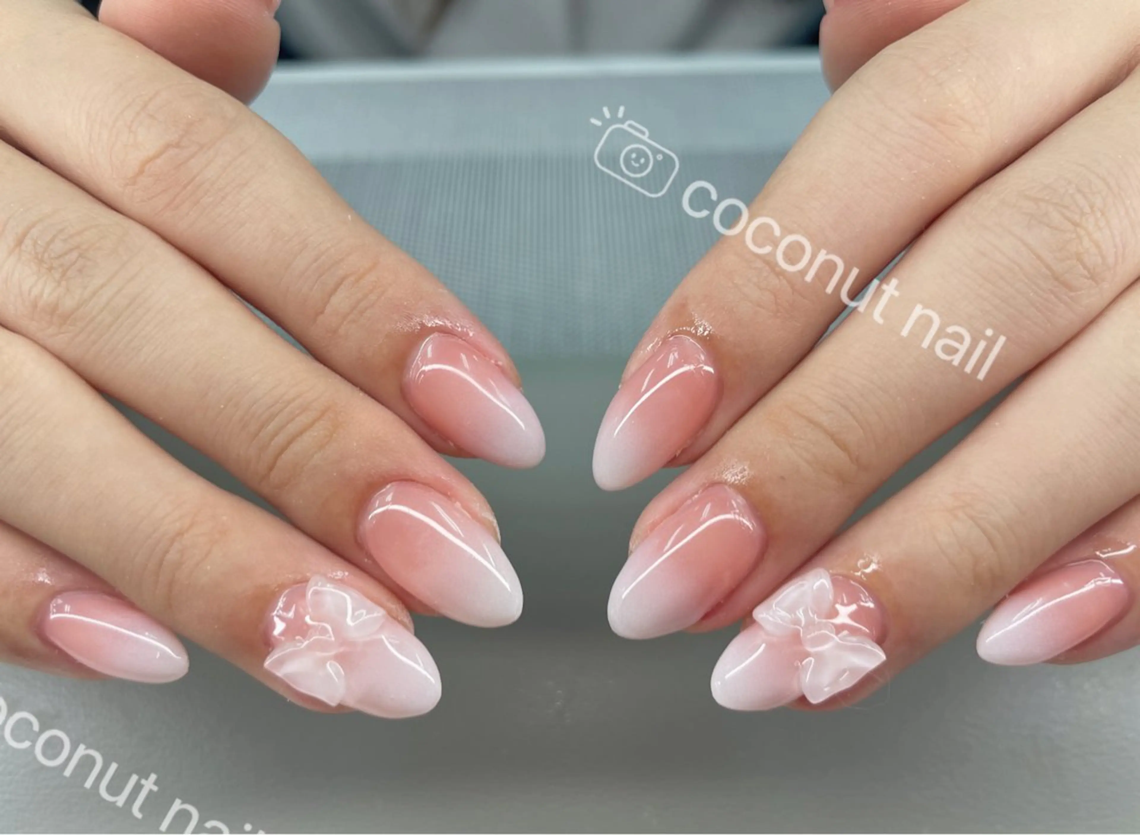ネイル ハンドネイル 神田 ココナッツのネイルデザイン