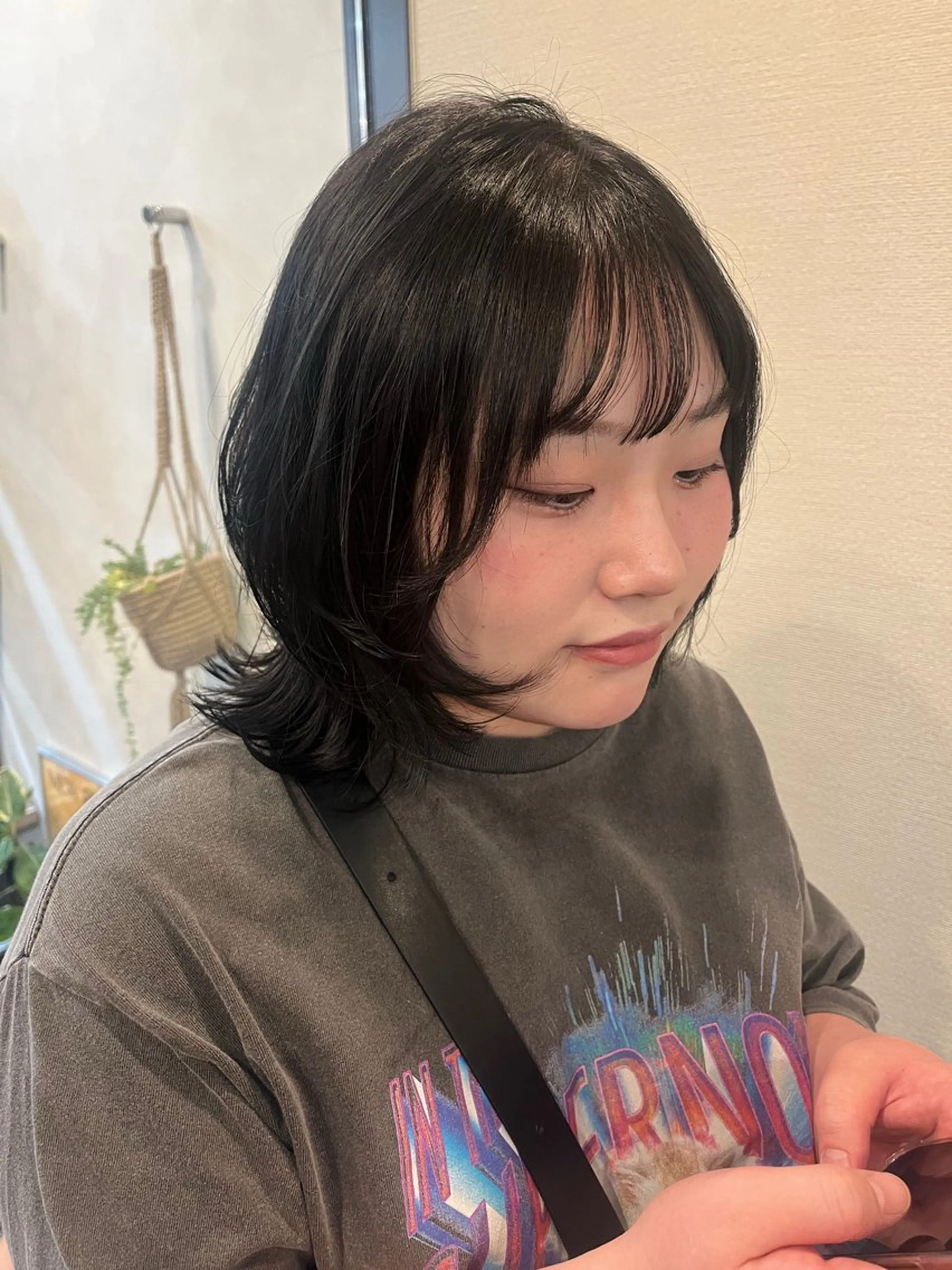 ミディアム カット レイヤー/暖色/ 髪質改善/永礼芳果のヘアスタイル