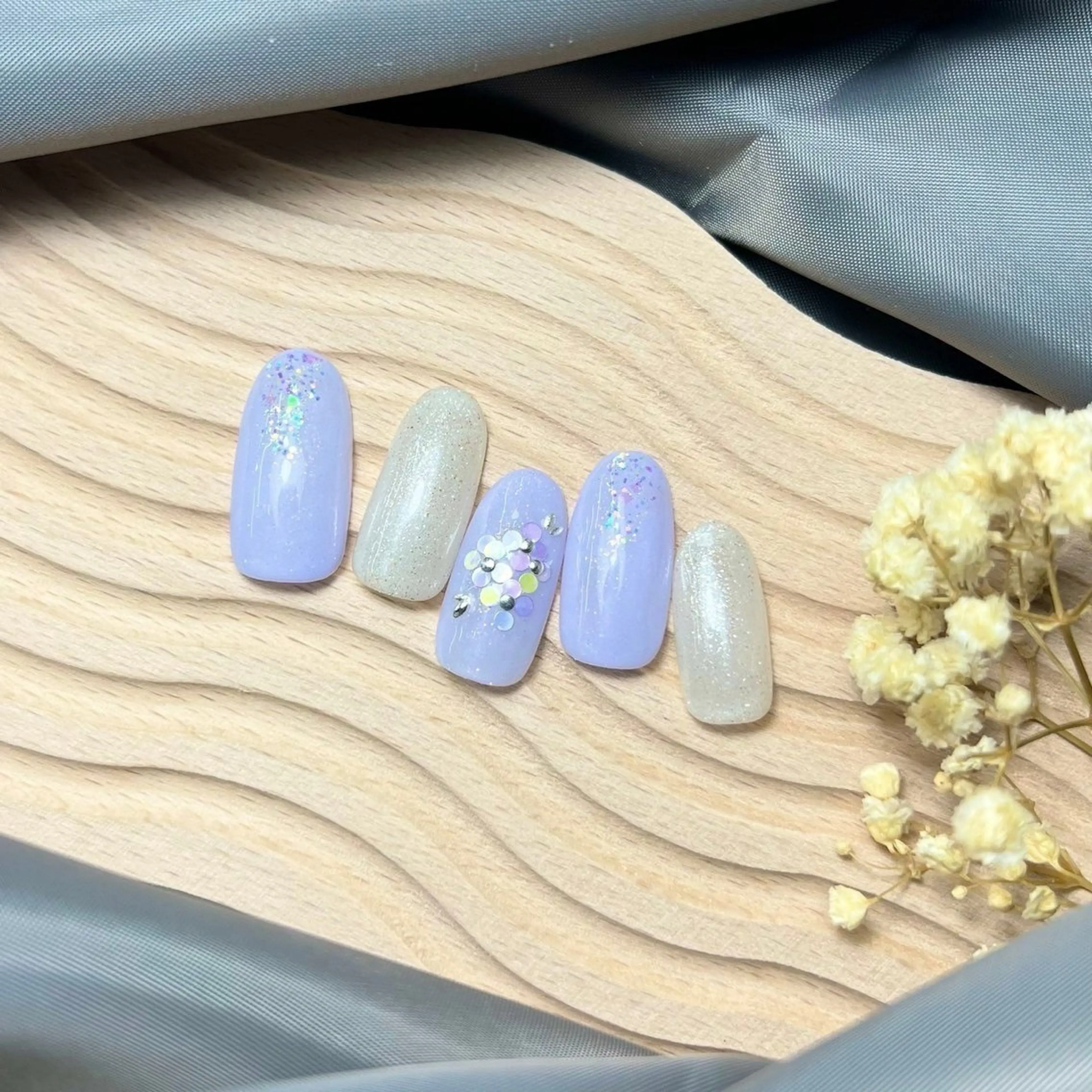 ネイル ⭐︎休業中の練習⭐︎ JNA認定講師髙橋のネイルデザイン