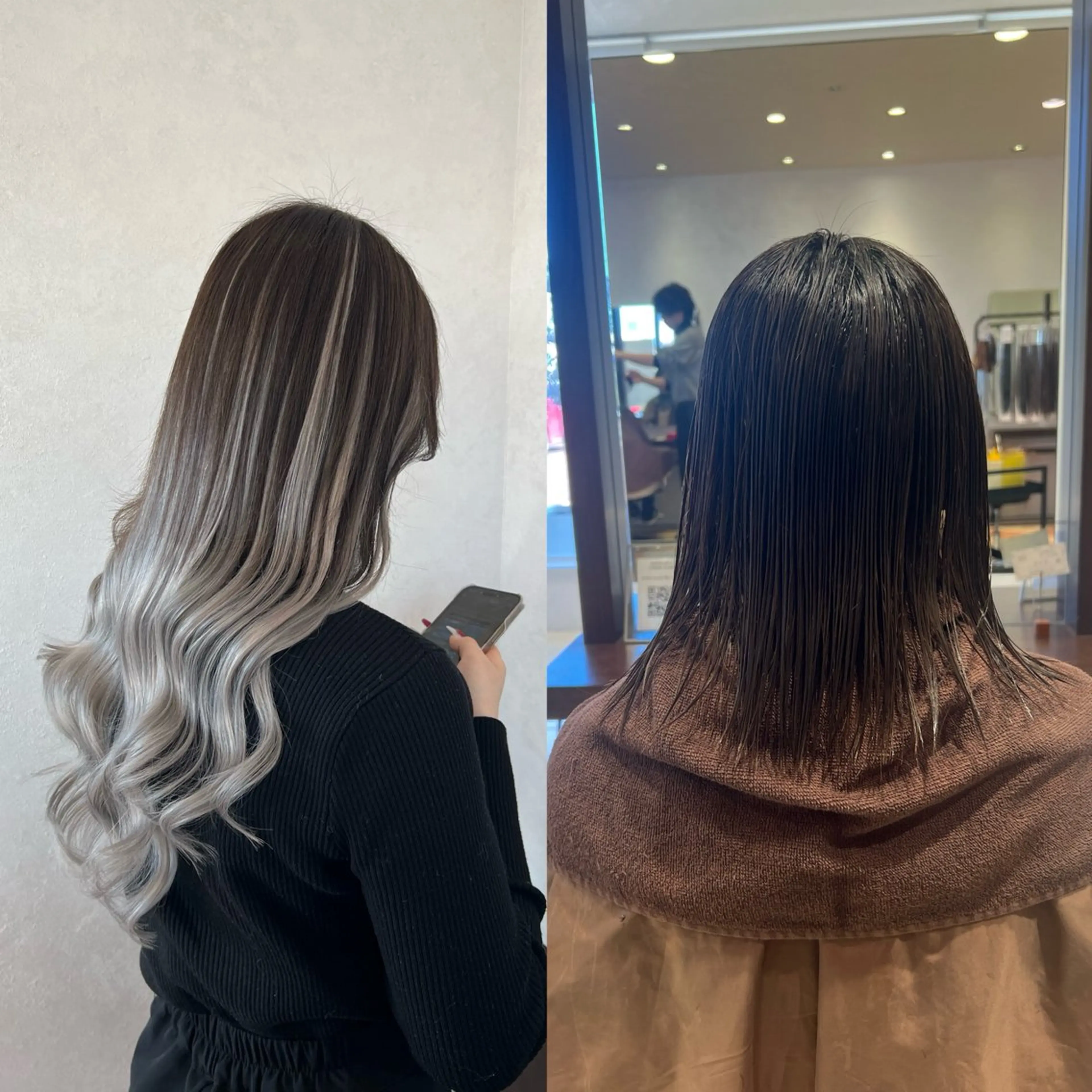 カラー 🖤複雑履歴ブリーチ Mizuki 🖤のヘアスタイル