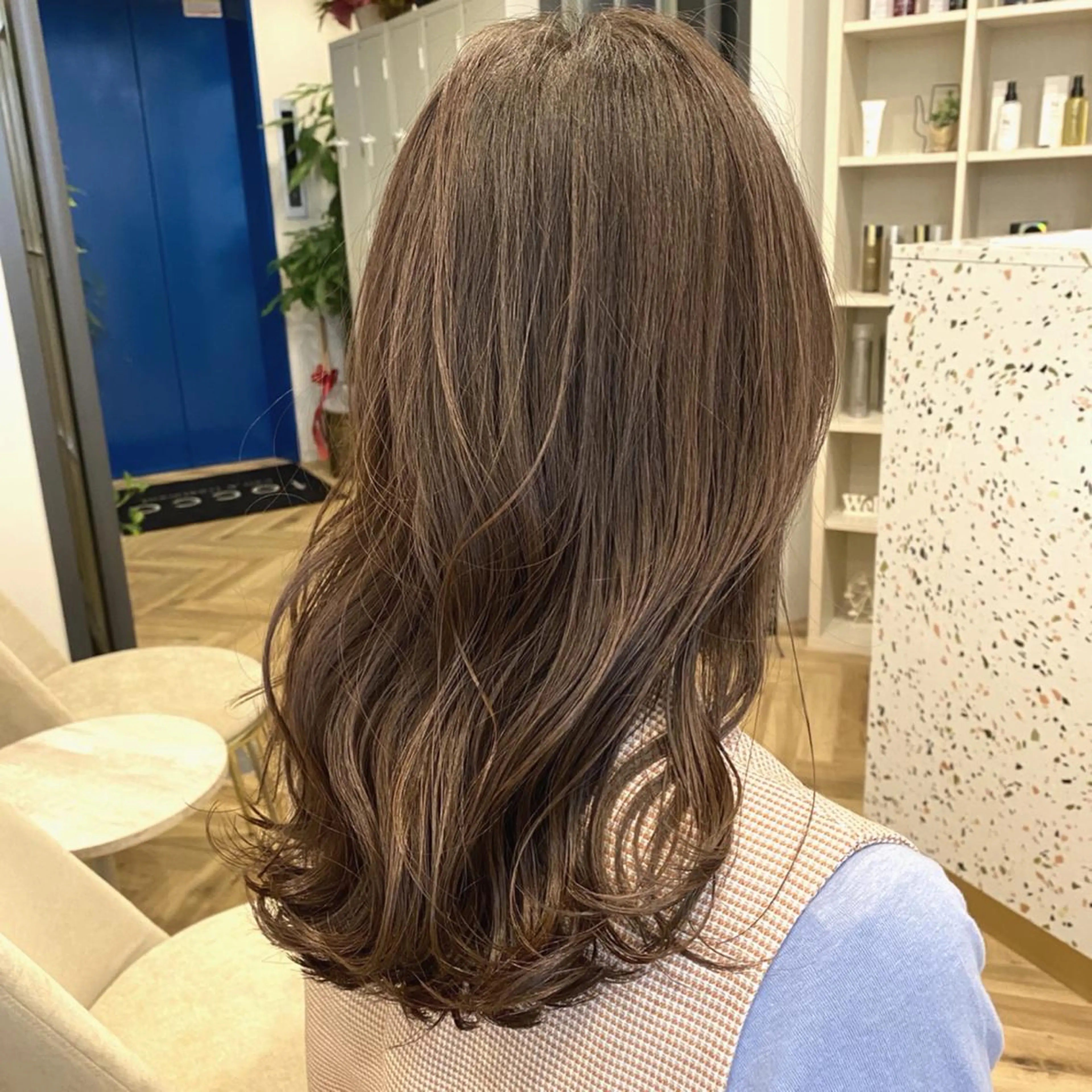 ミディアム くびれミディ🌷 暖色系No1高橋智のヘアスタイル