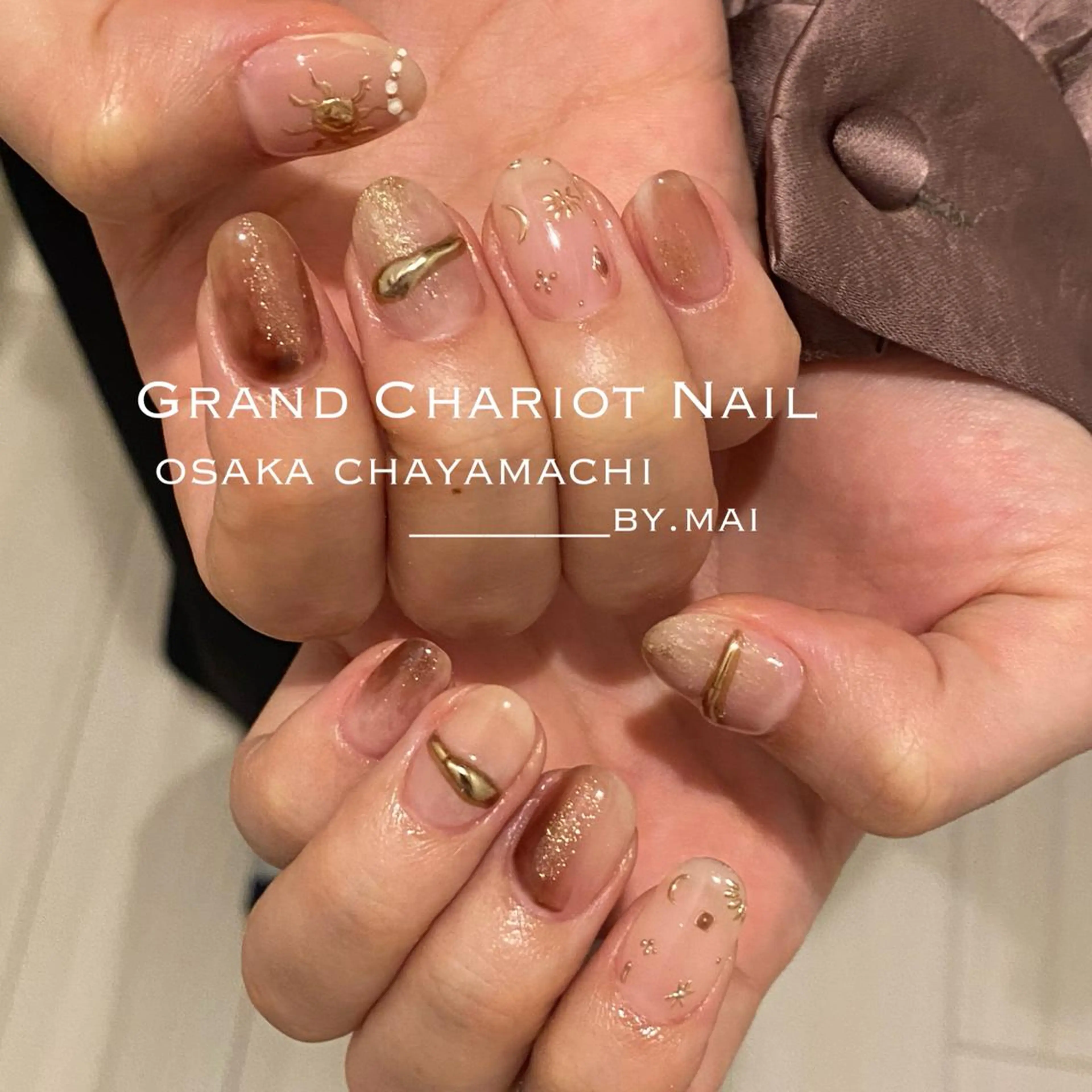 ネイル NORA nail UMEDA MAIのネイルデザイン