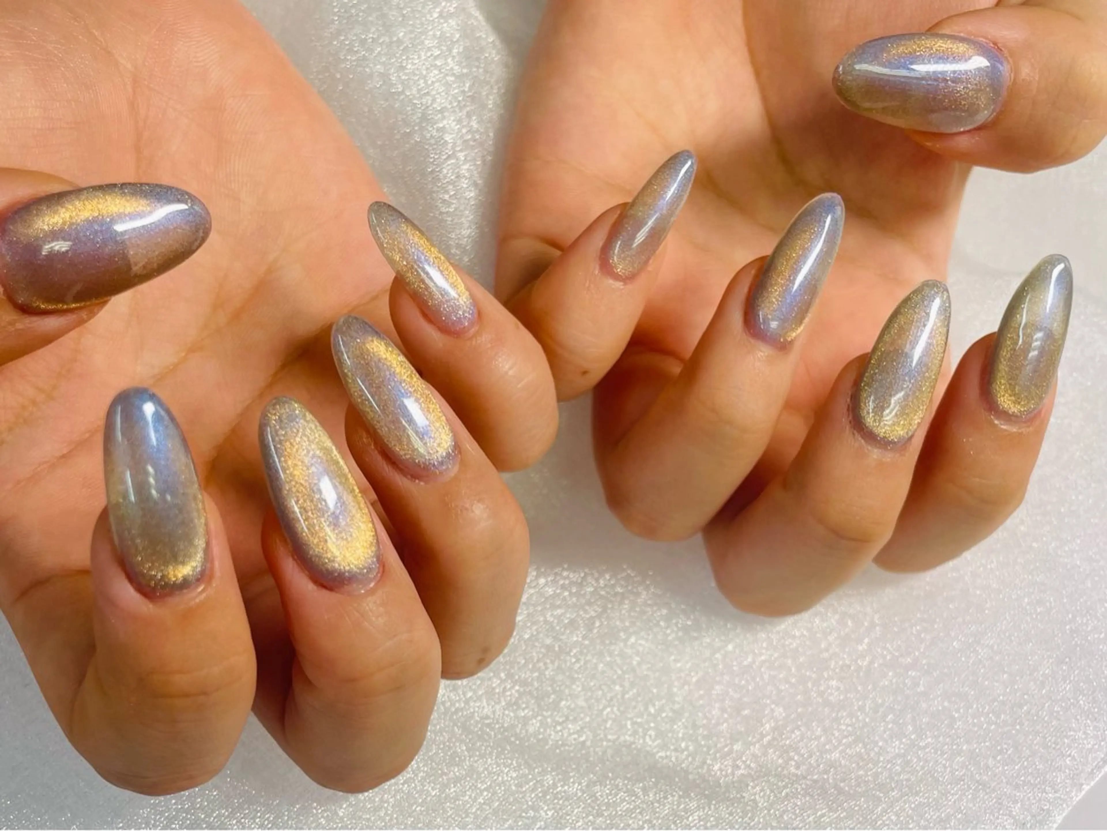 セミロング ハンドネイル NON-NONプラス所属・Ii / nailingのネイルデザイン