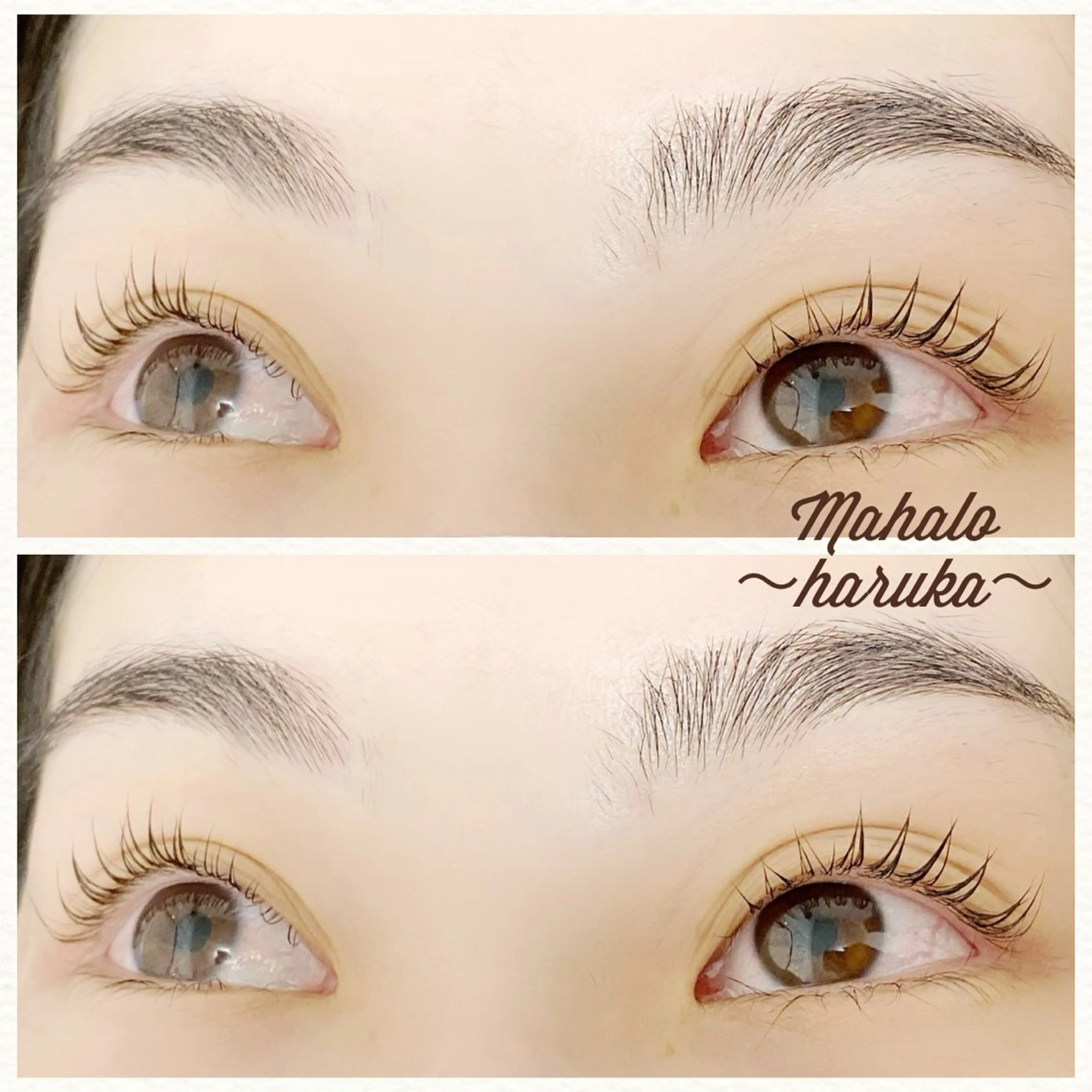 マツエク・マツパ マツパ ejiri harukaのマツエク・マツパデザイン