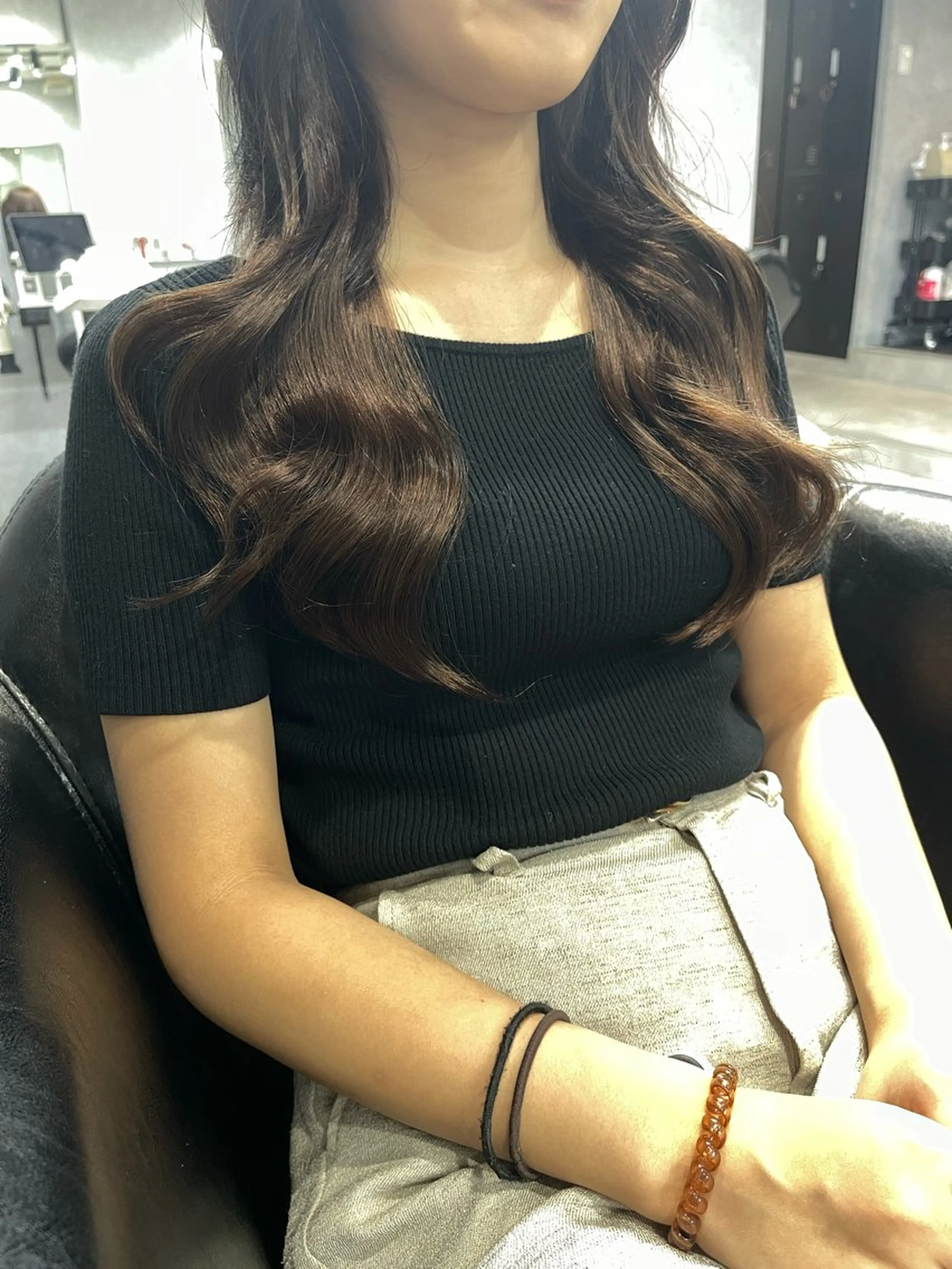 ロング ヘアカラー エクステ Fi-Ne原宿/ プルエクステ/そらのヘアスタイル