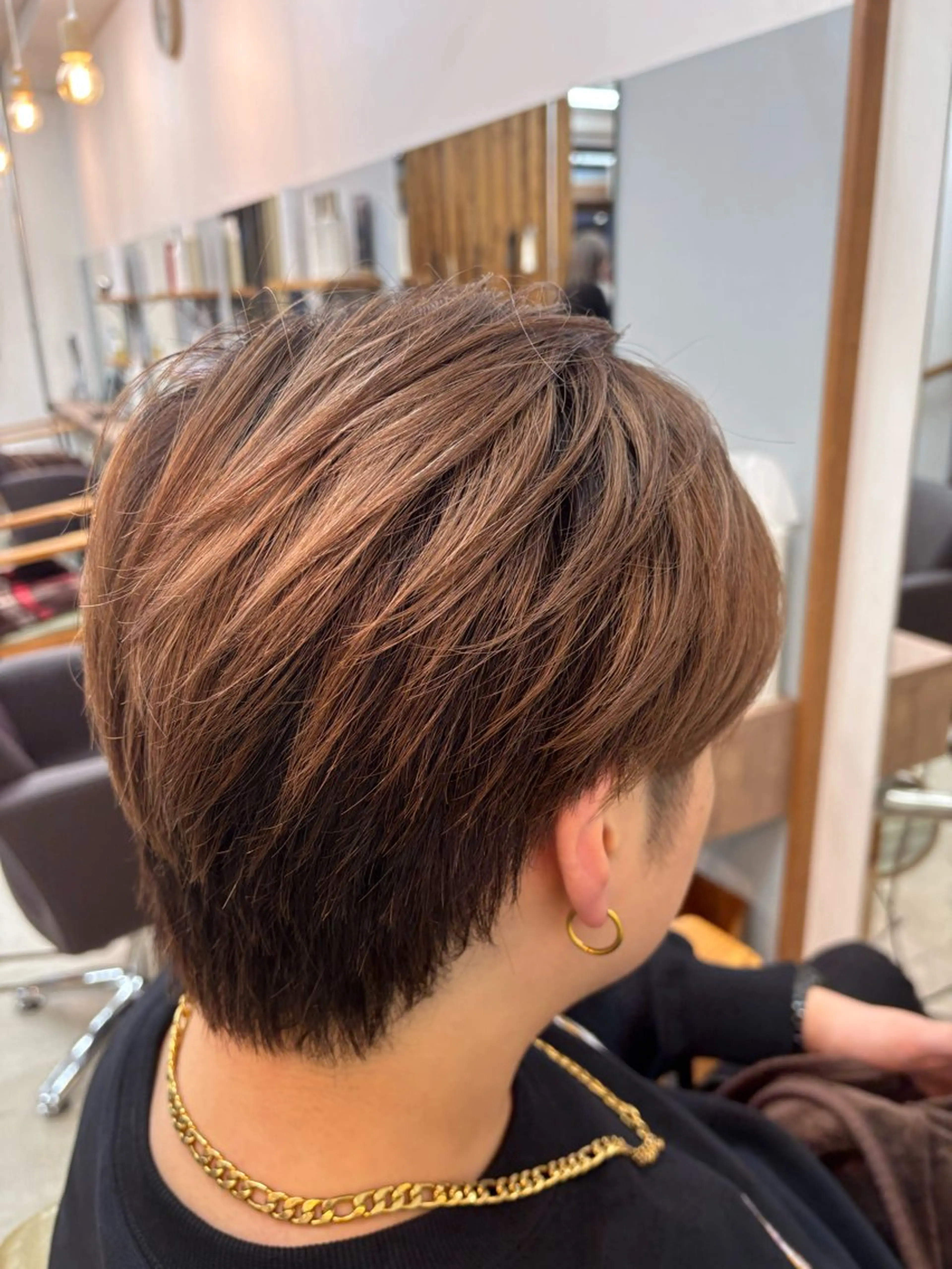 メンズ マッシュ カット 八木橋 朋香のヘアスタイル