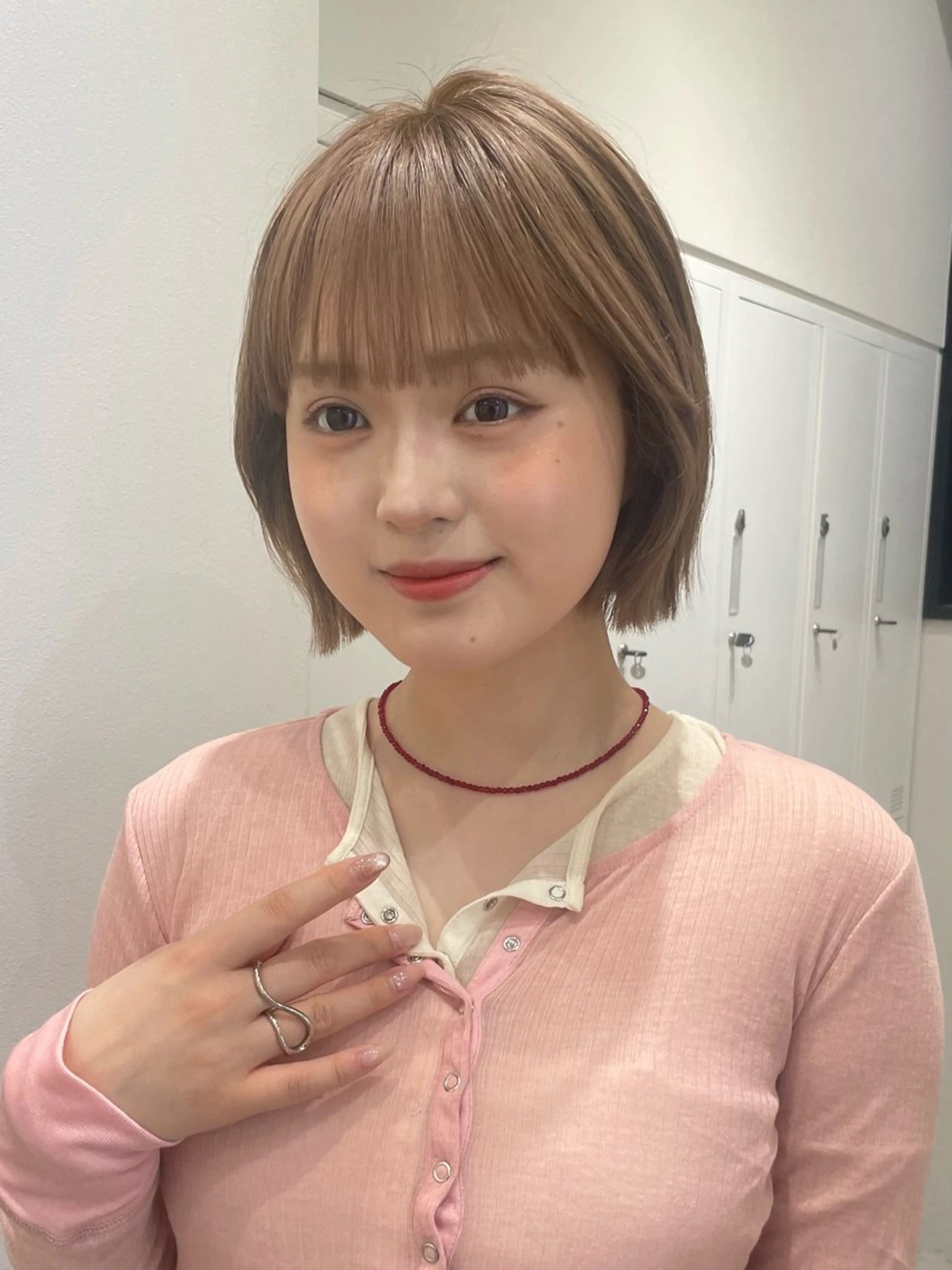 ショート カット ヘアカラー トリートメント 🐥ボブ/レイヤー 髪質改善/halcaのヘアスタイル