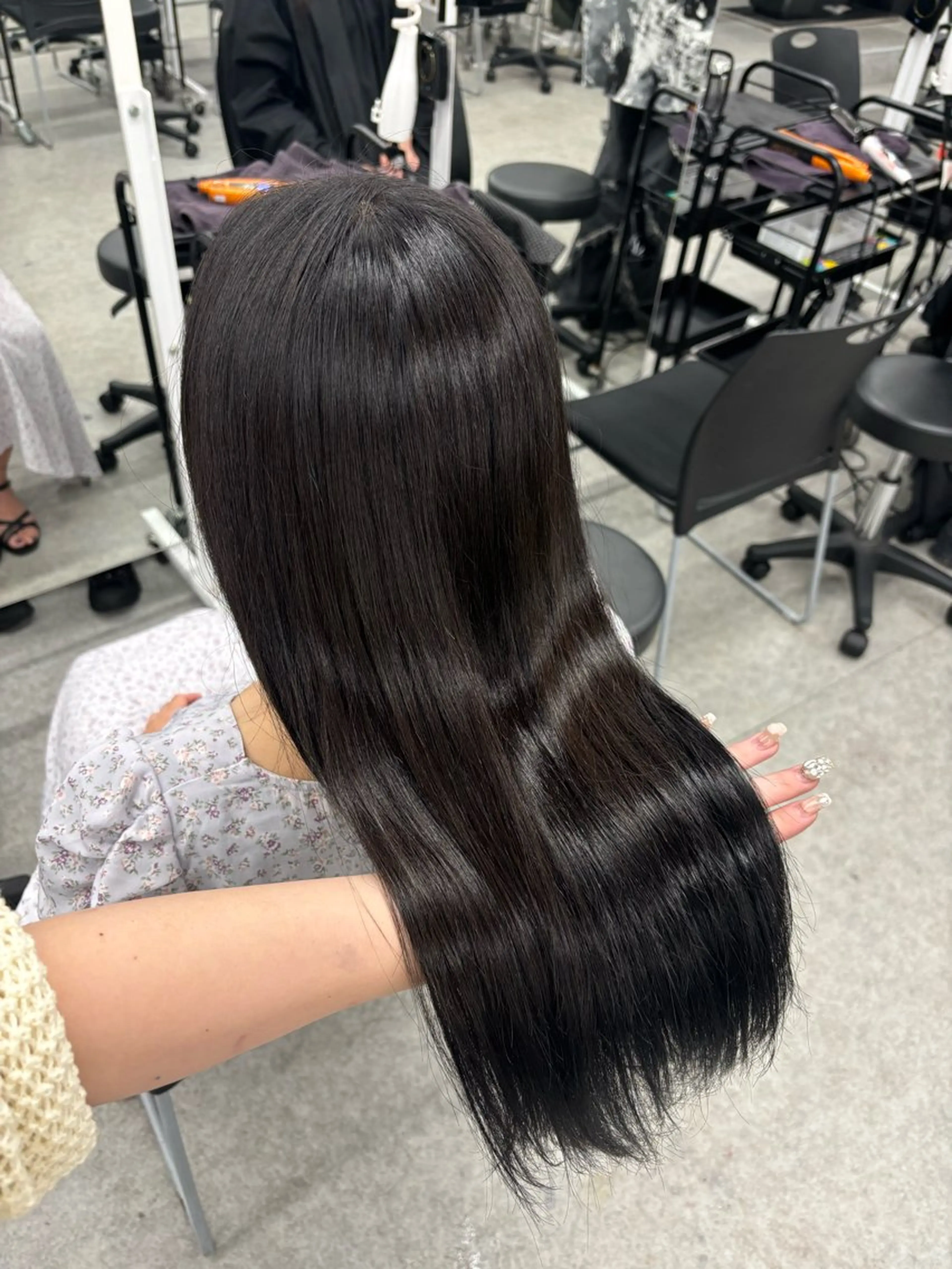 ロング カラー 髪質改善🩰透明感カ ラー🎀hinanoのヘアスタイル