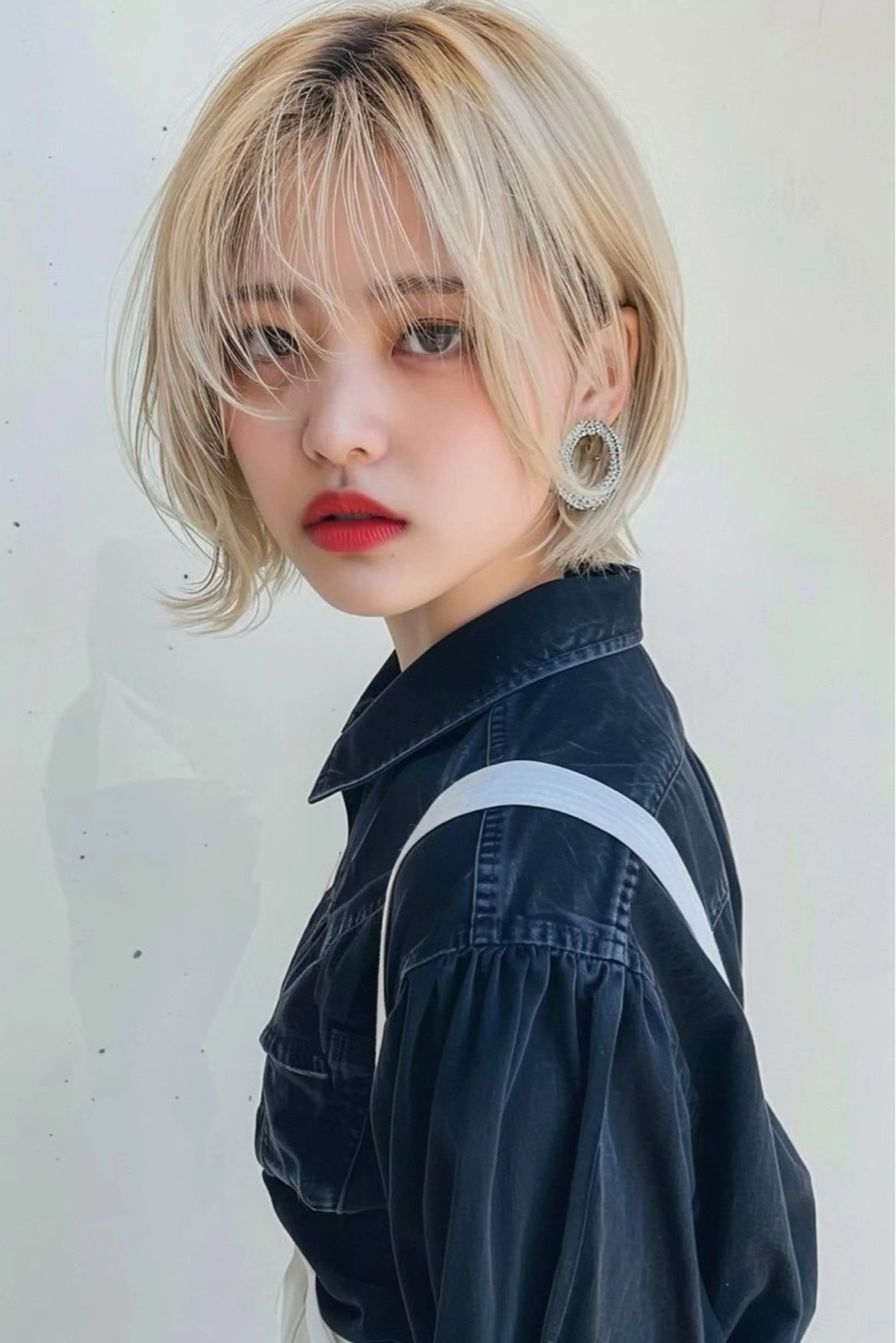 ショート カラー lana hair 新宿/髪質改善/韓国のヘアスタイル