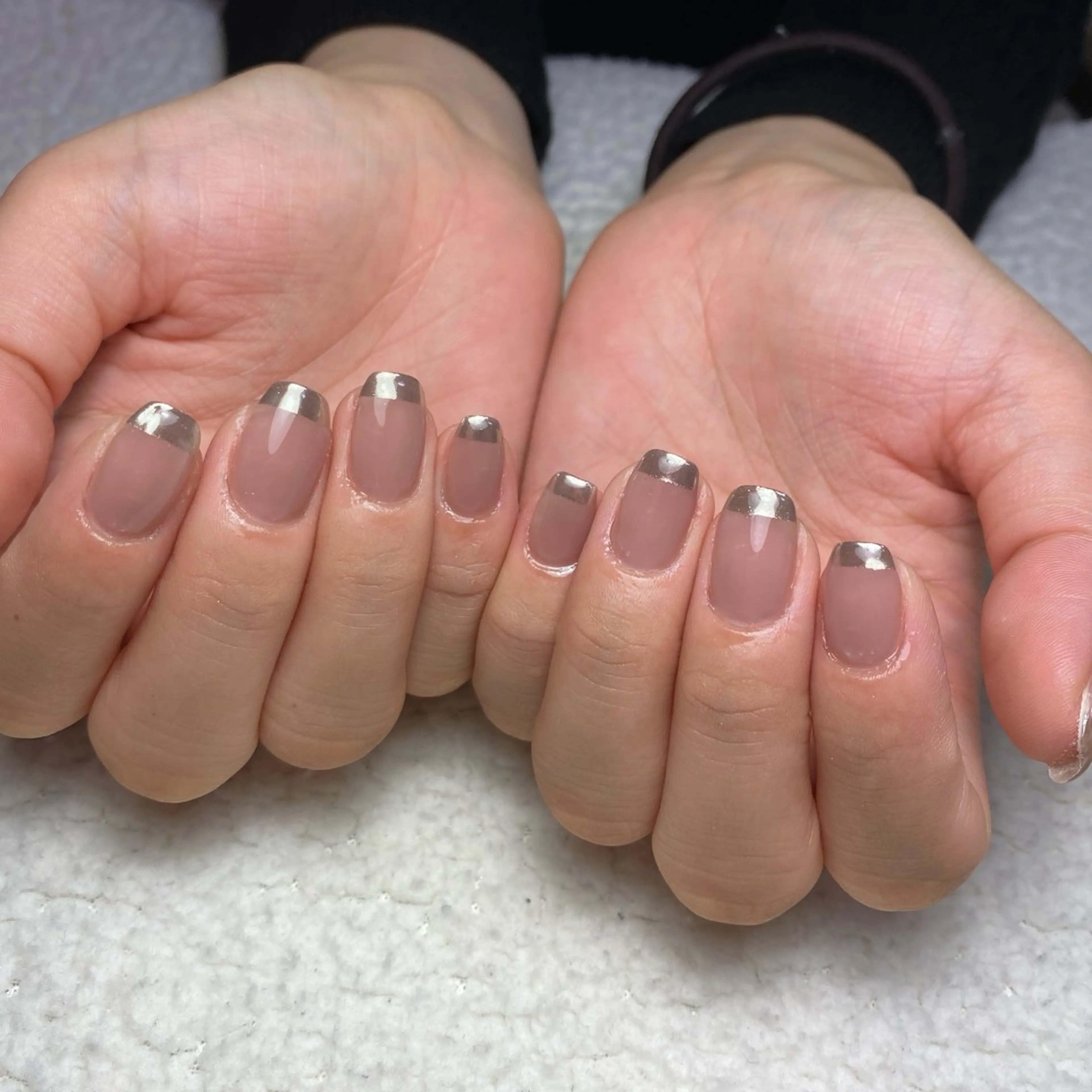 ネイル フレンチネイル ミラーネイル ハンドネイル COCO +のエステ・リラクイメージ