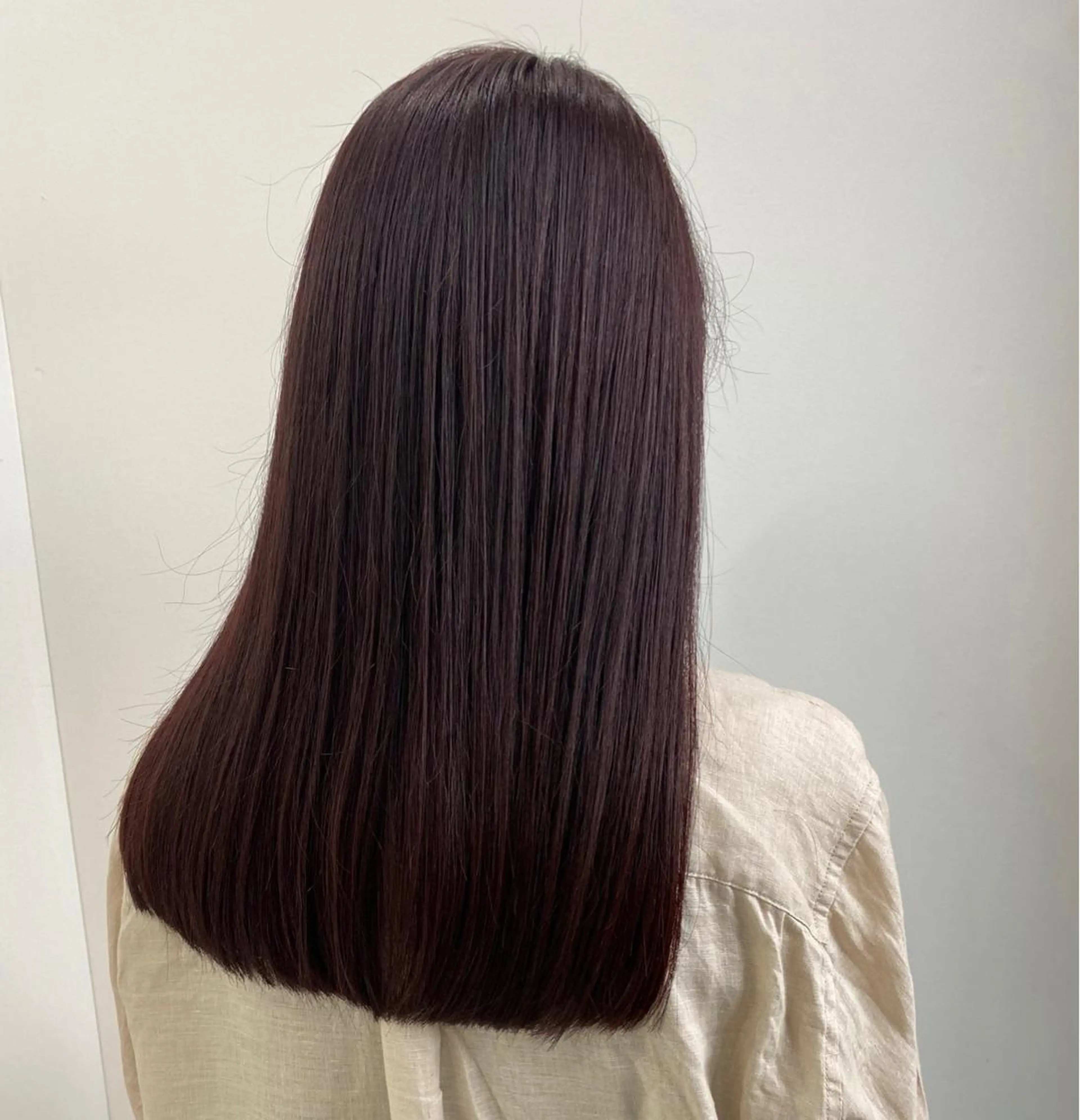 セミロング カラー ヘアカラー トリートメント ヘアセット タカノ ノゾミのヘアスタイル