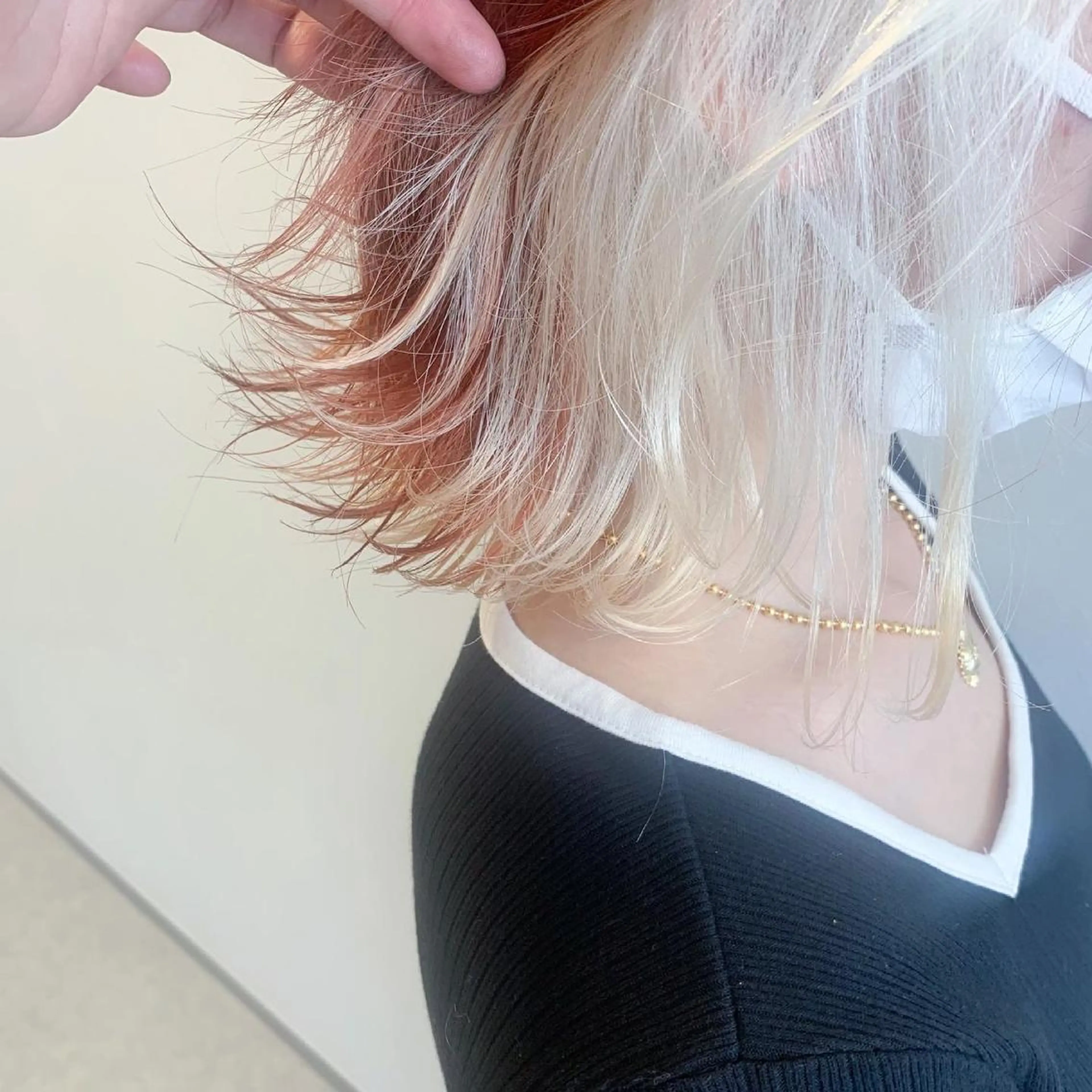 ✨minimo限定✨☆大人気インナーカラー【イヤリングカラー】× 光色イルミナカラー ☆の写真