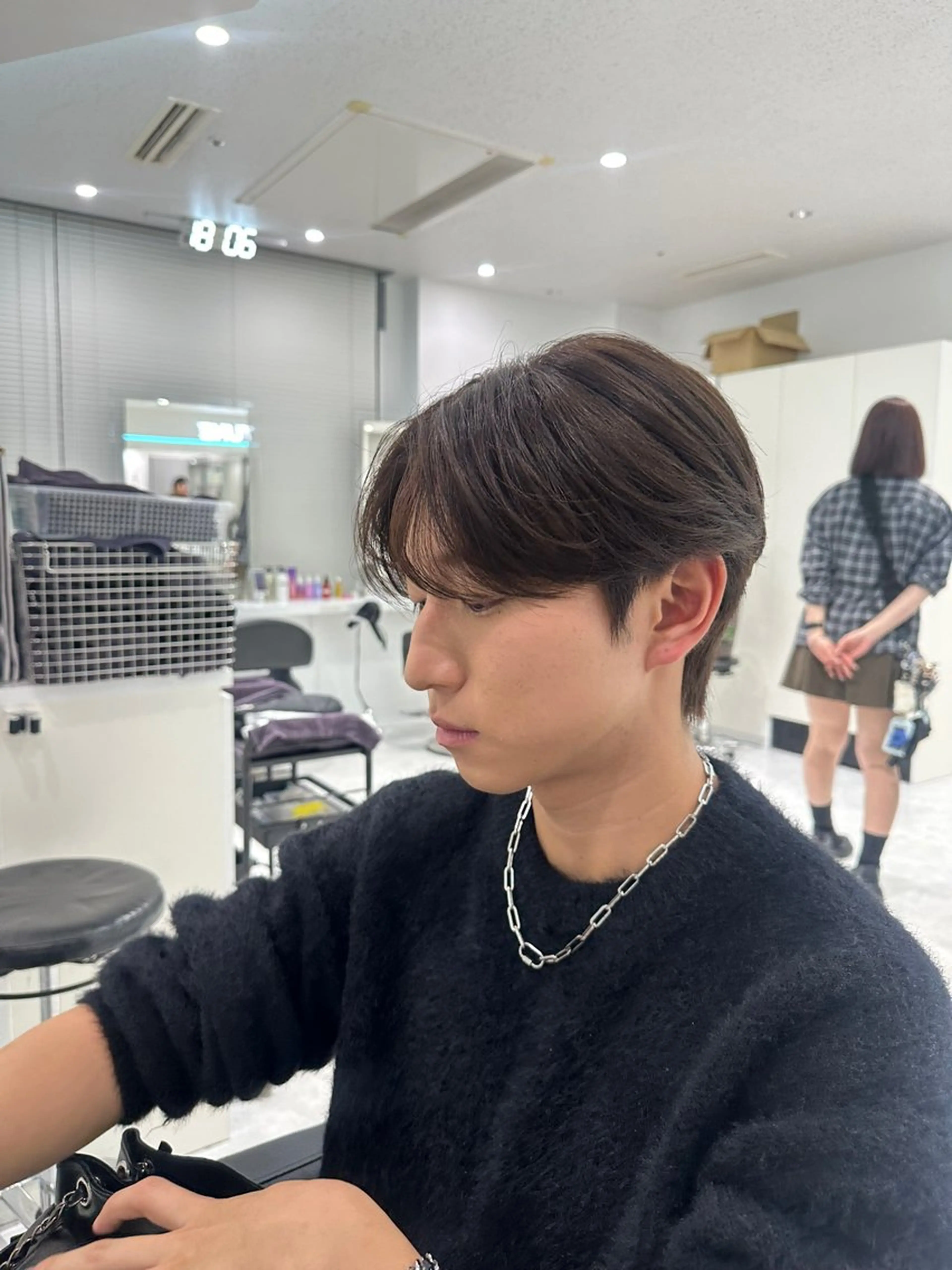 ショート カラー メンズ カット ヘアカラー 🐺韓国風メンズ特化 あさひ🐺のヘアスタイル