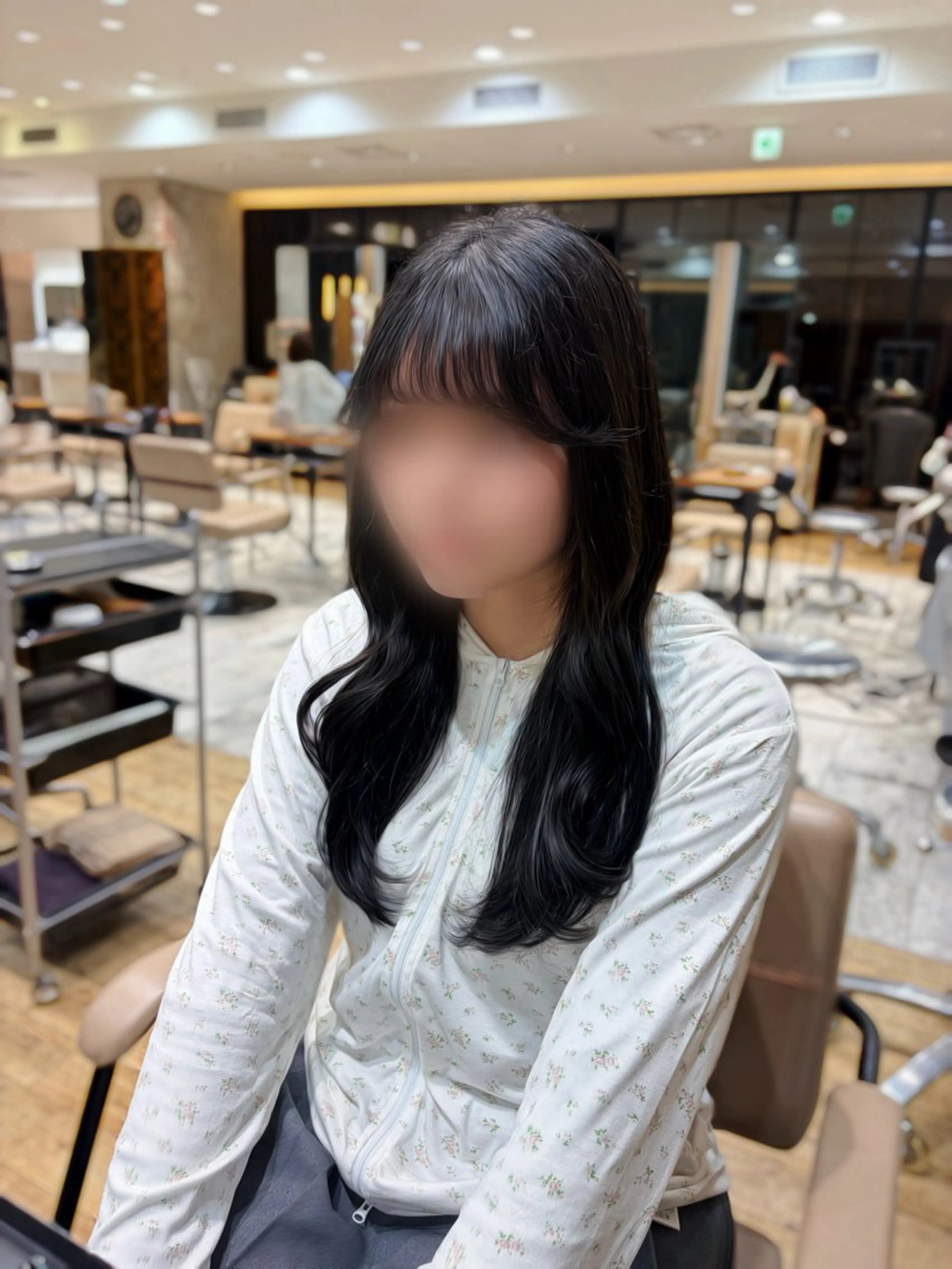 ロング くびれヘア ロング カット ヘアカラー 新宿/レイヤー/ amu🫧のヘアスタイル
