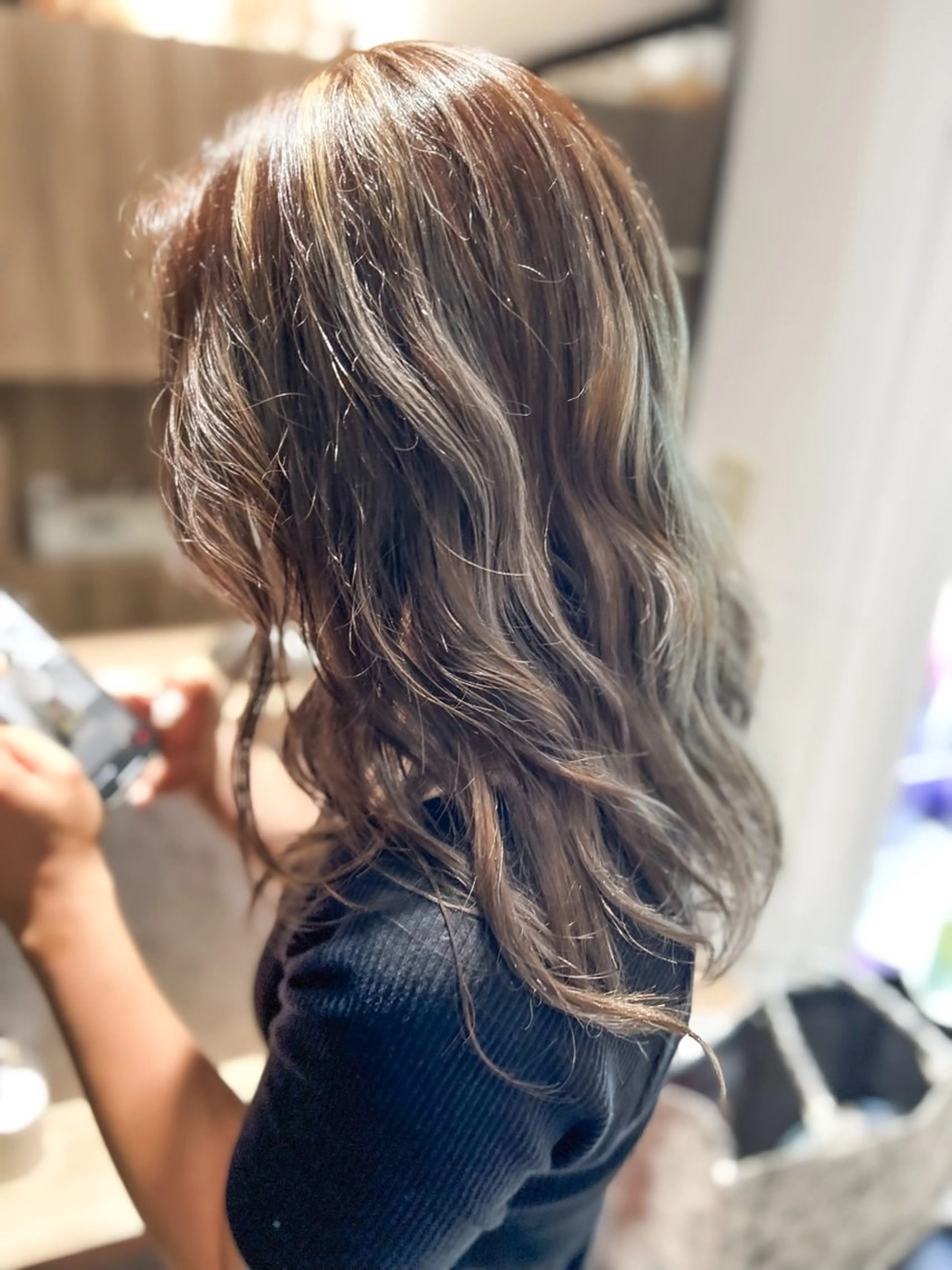 カラー ハイライトカラー ASAMI /MaisonINEのヘアスタイル