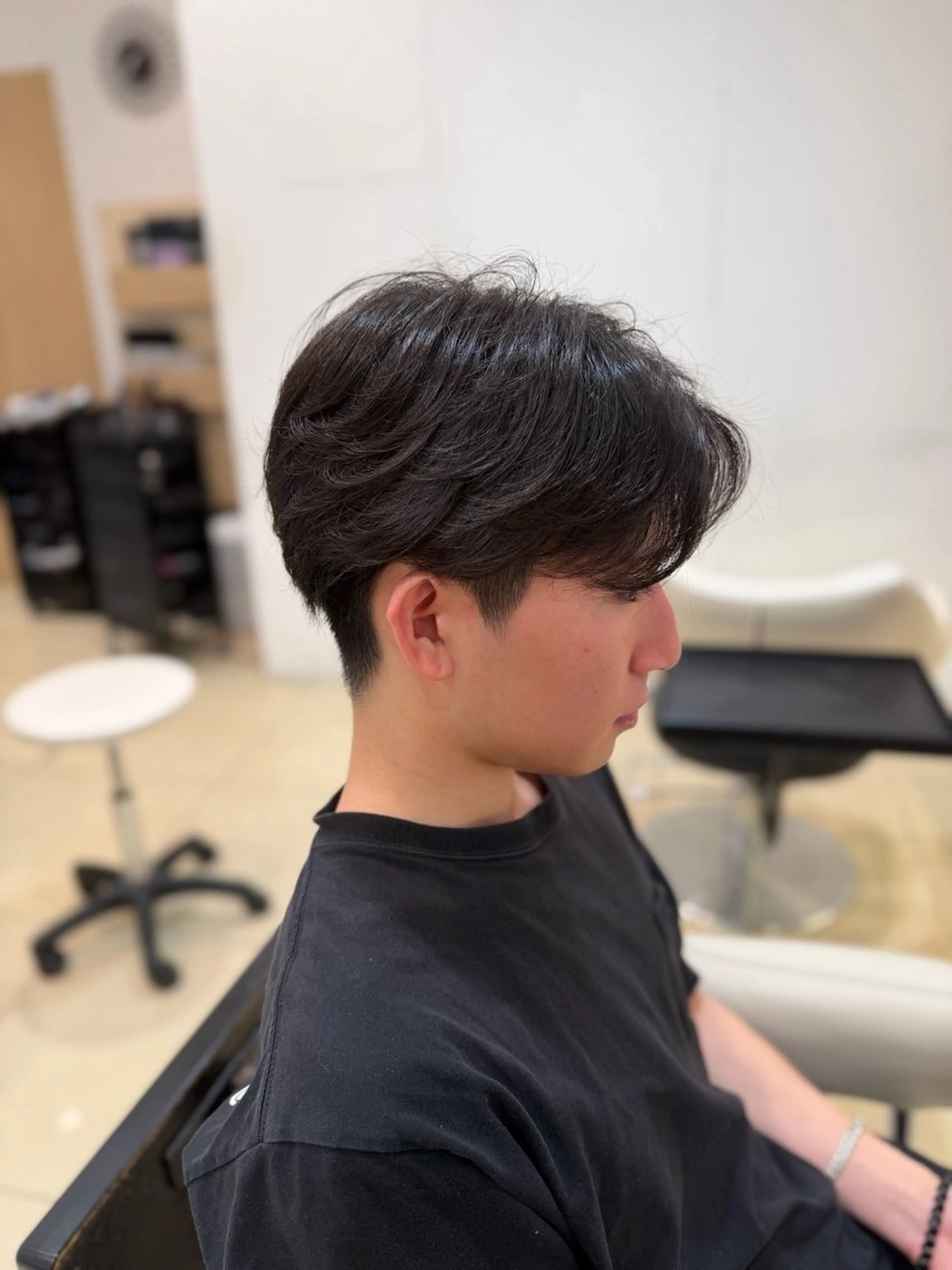 メンズ メンズパーマ カット パーマ ☆Ash中目黒 浦野遥☆*。のヘアスタイル