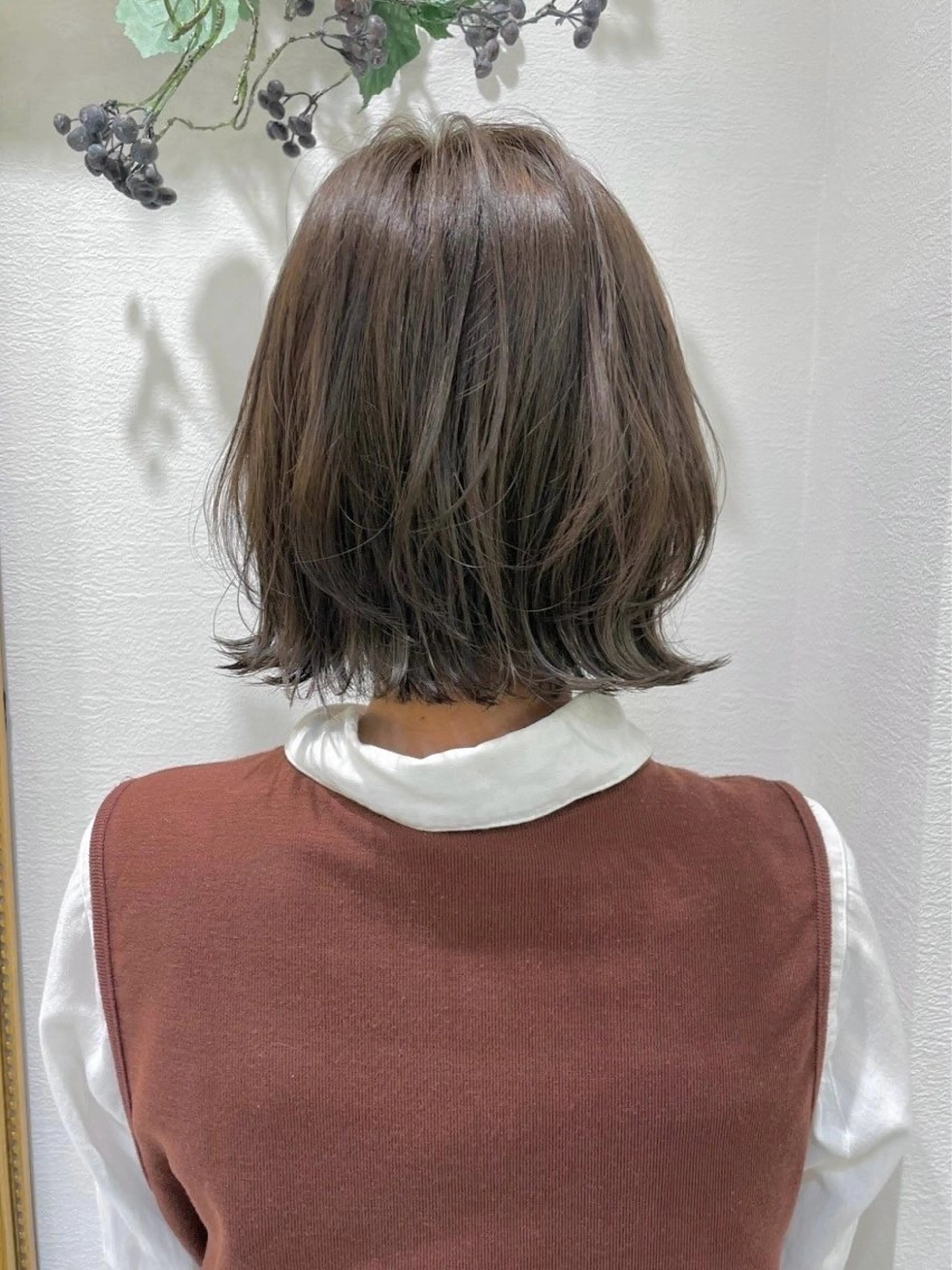 ショート カラー 木元 瑛✂︎ボブのヘアスタイル