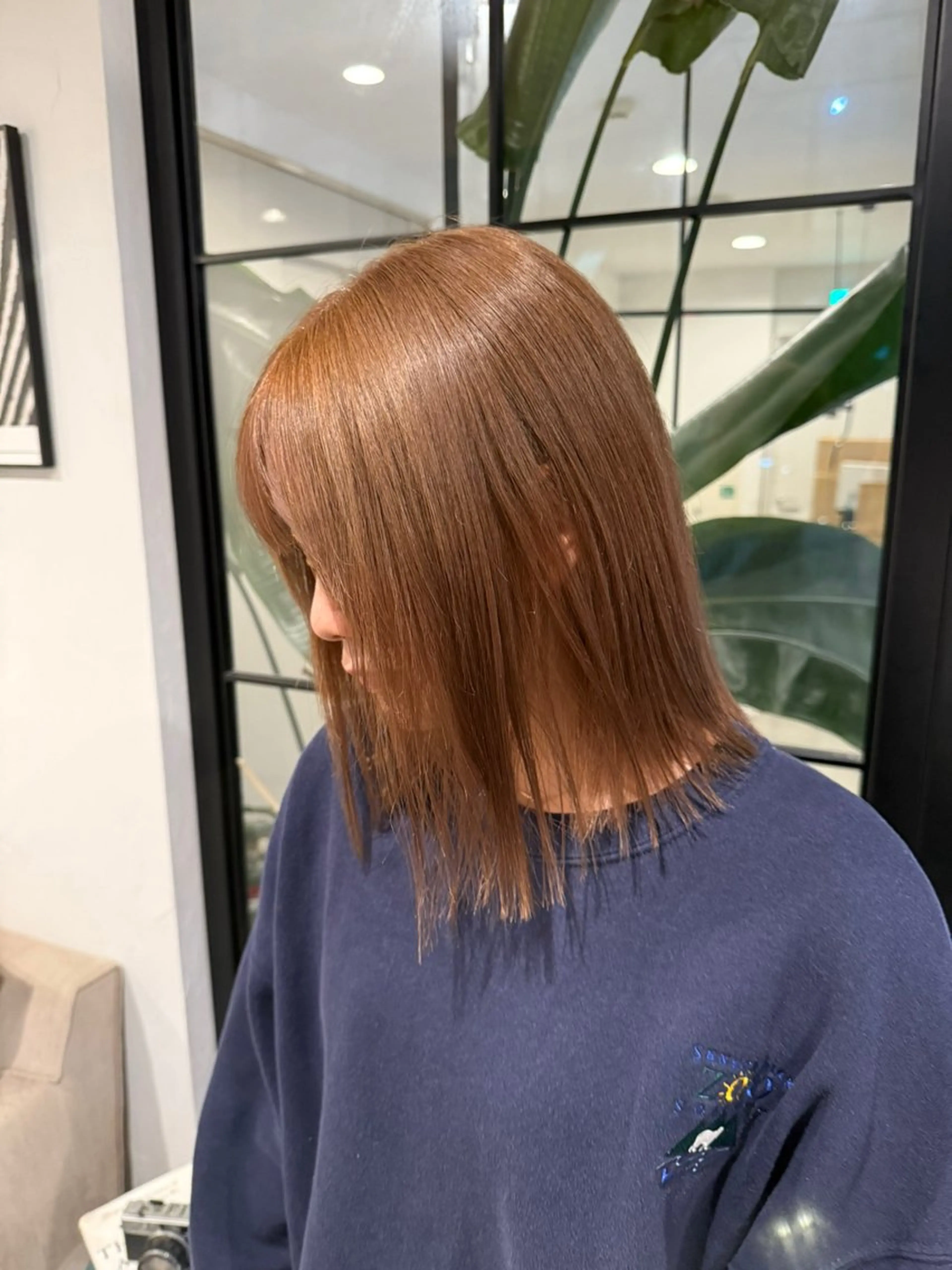 ミディアム ヘアカラー トリートメント ダブルカラー/レイヤ ー新潟駅/谷口大海のヘアスタイル