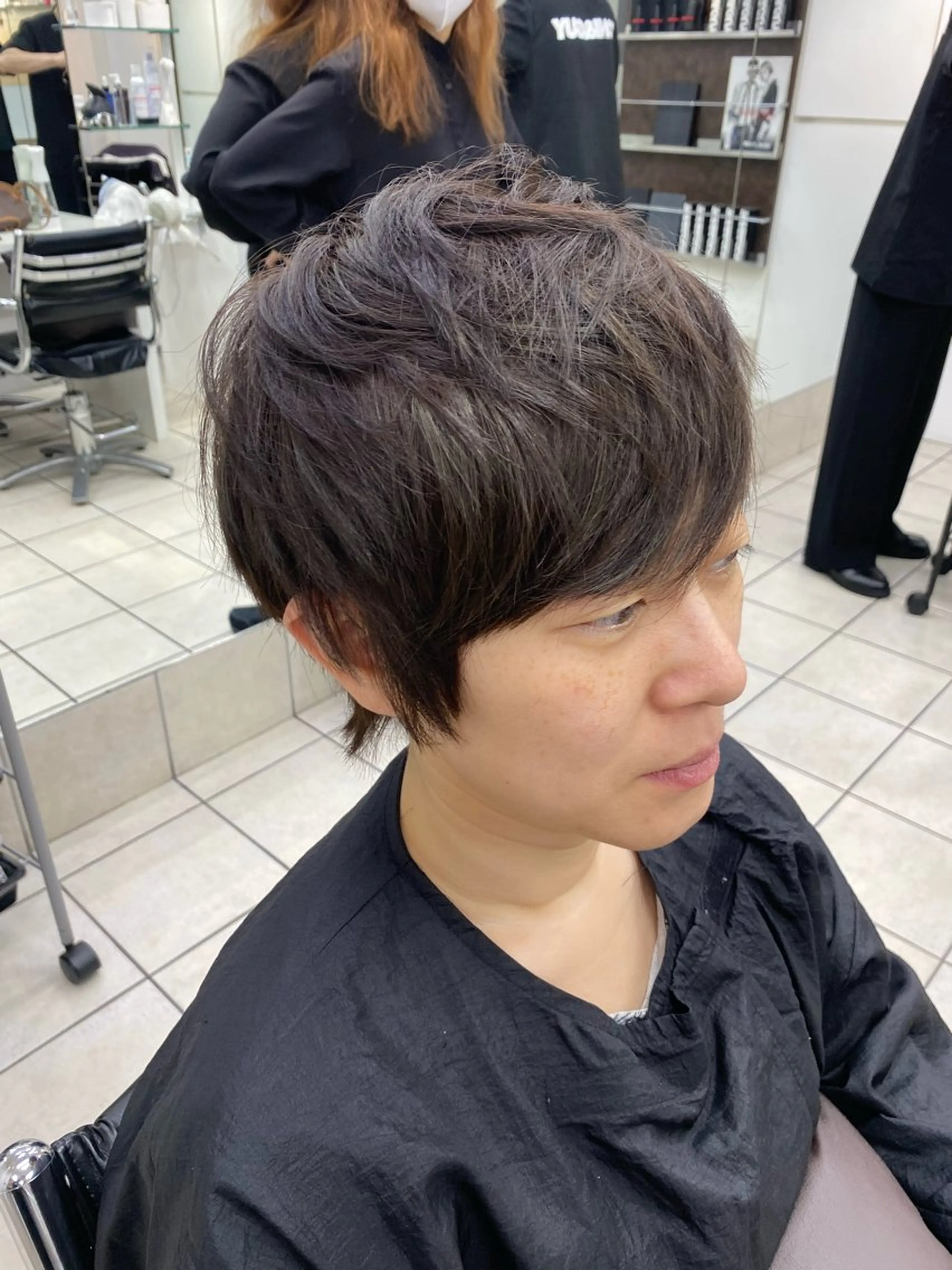 ショート ショートヘア 星野 菜月のヘアスタイル
