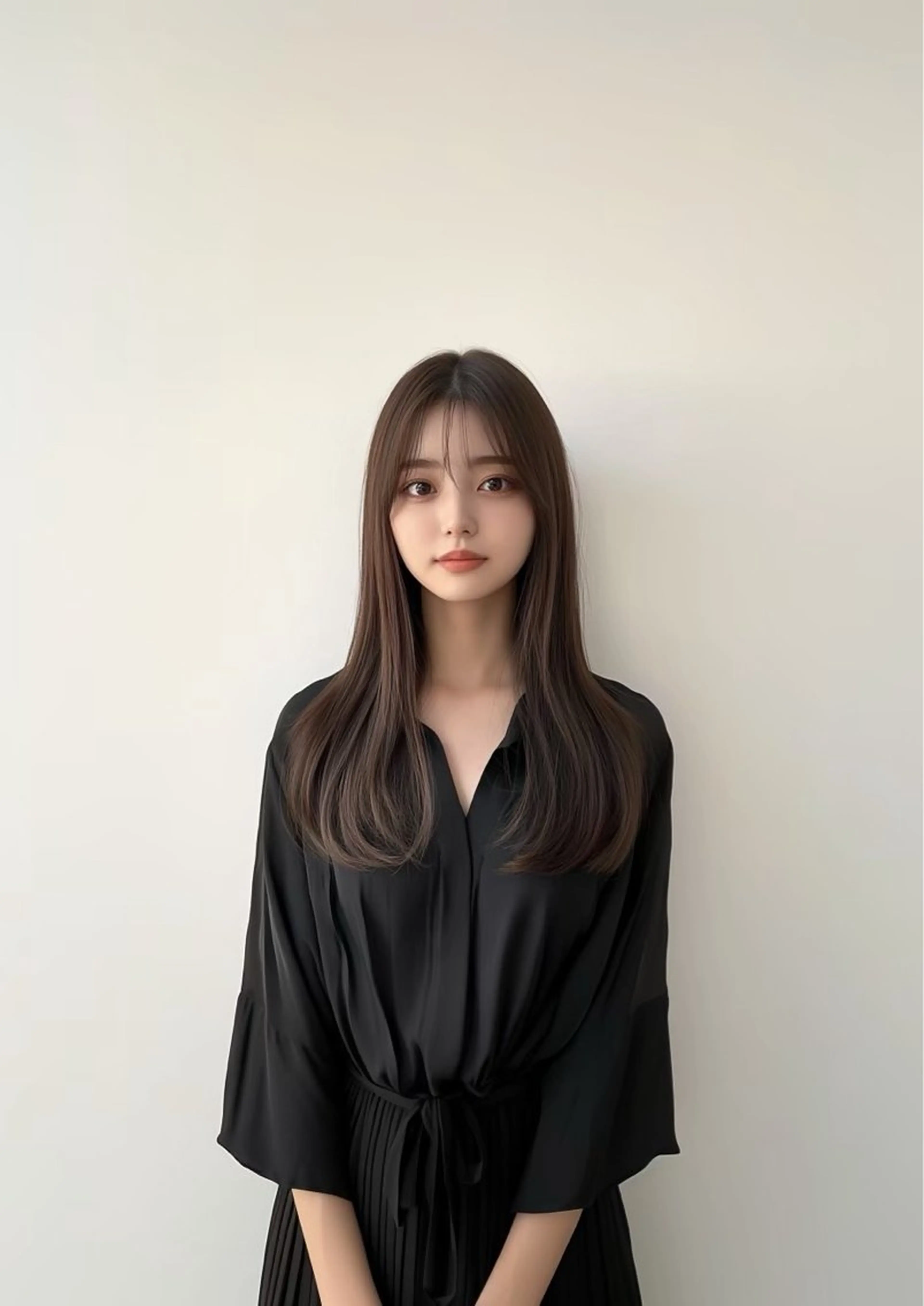 ロング ワンホン韓国風レイヤ ー/表参道/みづきのヘアスタイル