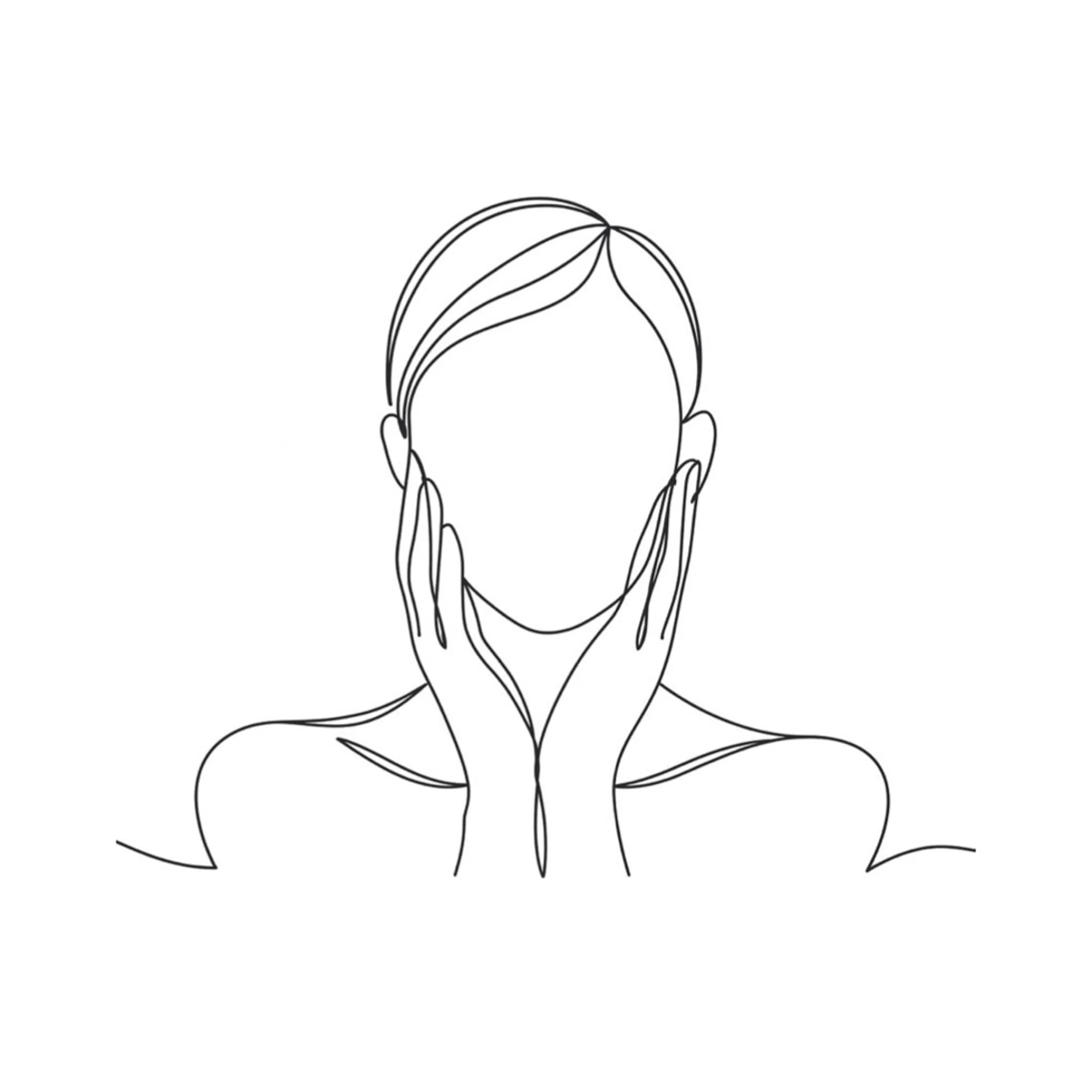 女性　フェイスの写真