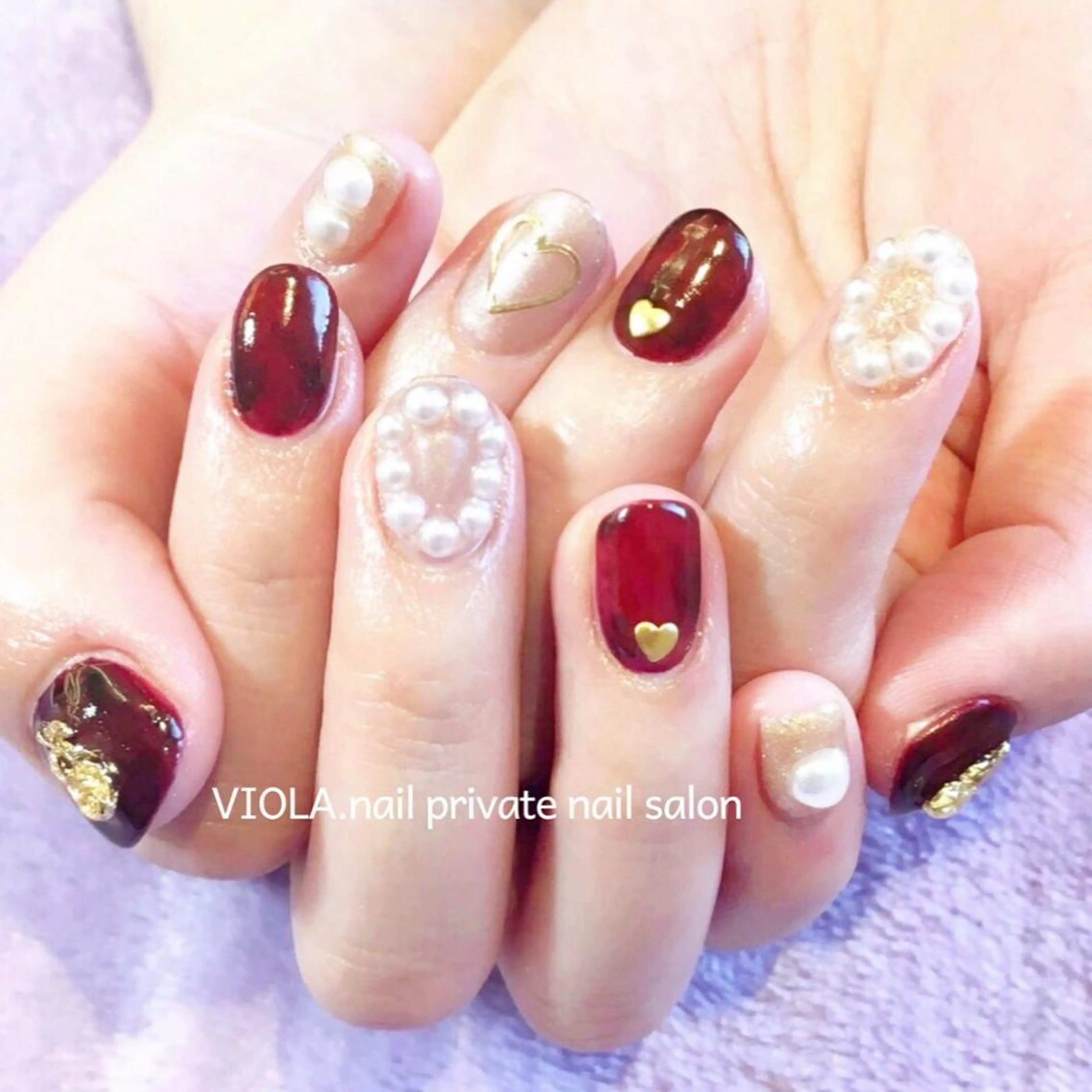 ネイル ハンドネイル VIOLA .nailのネイルデザイン