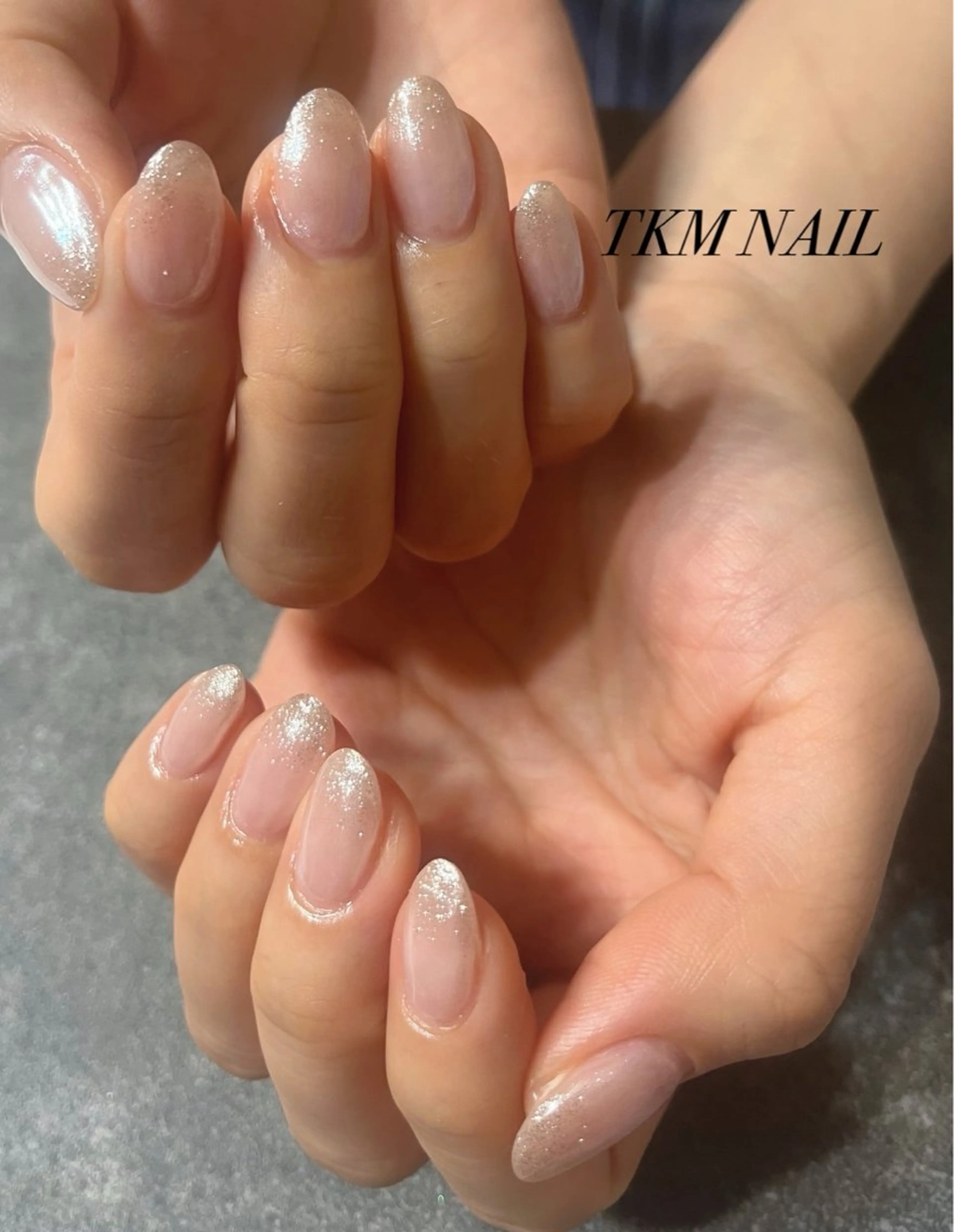 ネイル ミラーネイル シンプルネイル ______ TKM  NAILのネイルデザイン