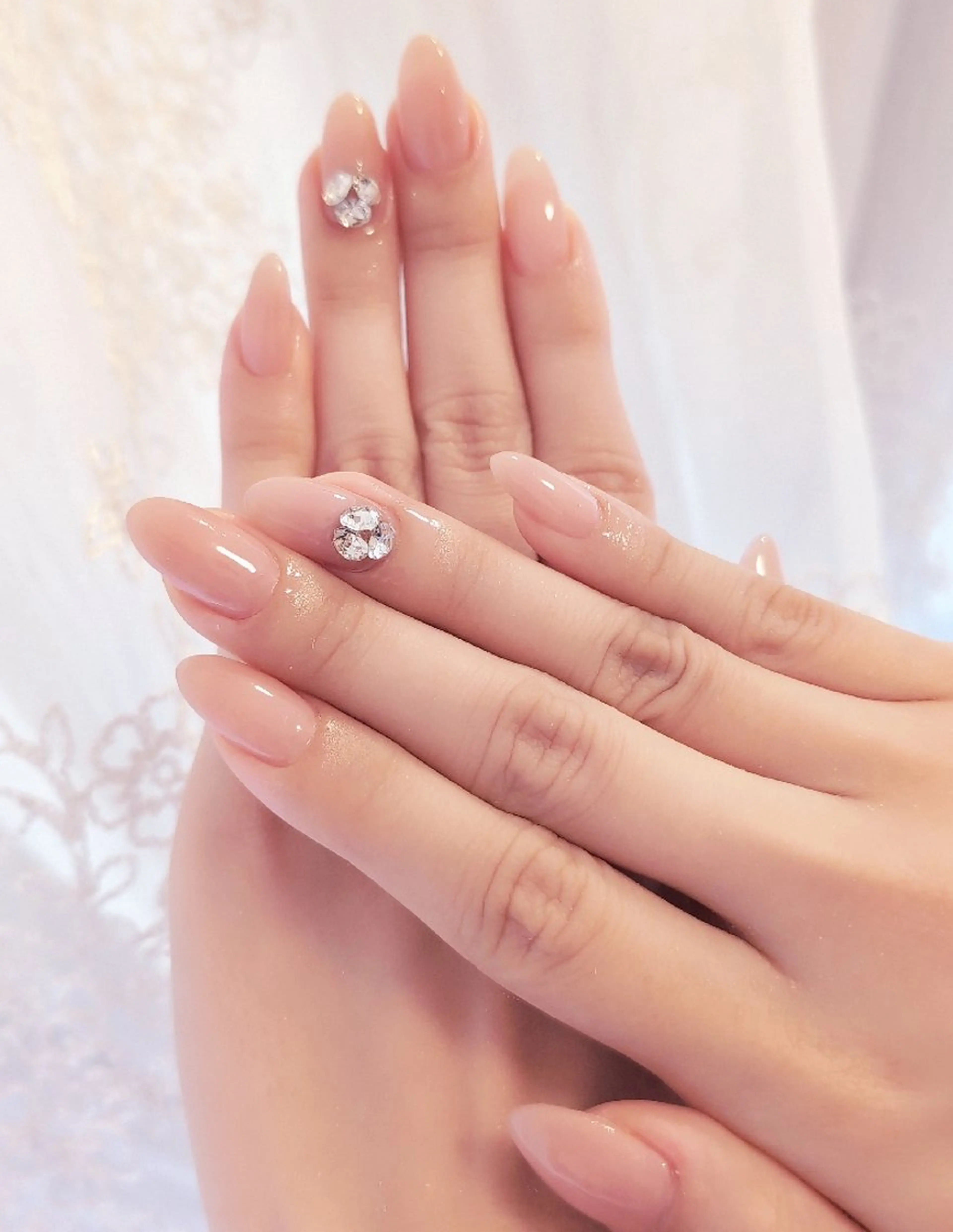 ネイル 長さ出し ジェルネイル 韓国ネイル マグネットネイル ニュアンスネイル ハンドネイル I LOVE ME NAIL.｡.:*♡のネイルデザイン