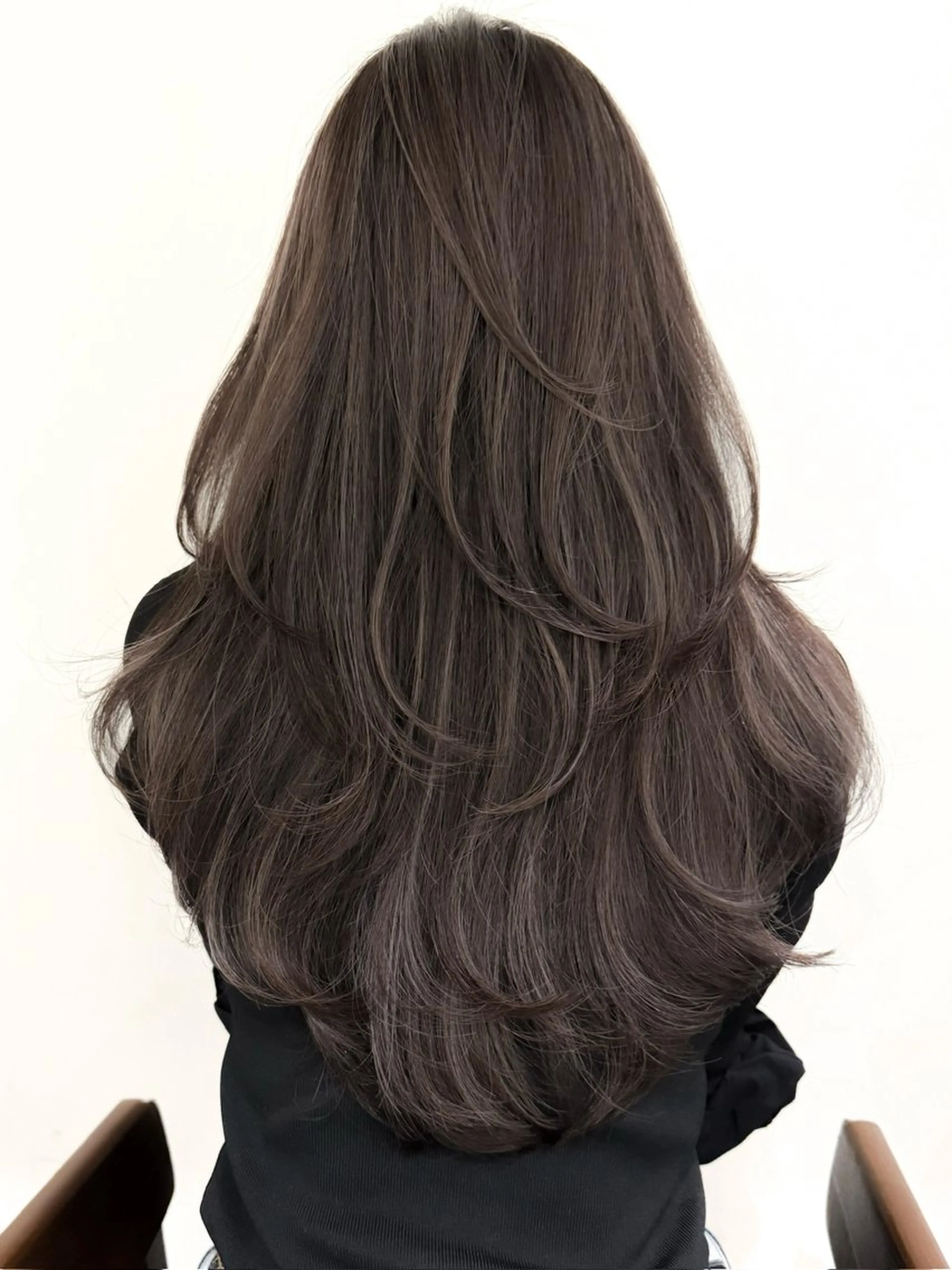 ミディアム ヘアカラー トリートメント 表参道/レイヤー カット/ryoのヘアスタイル